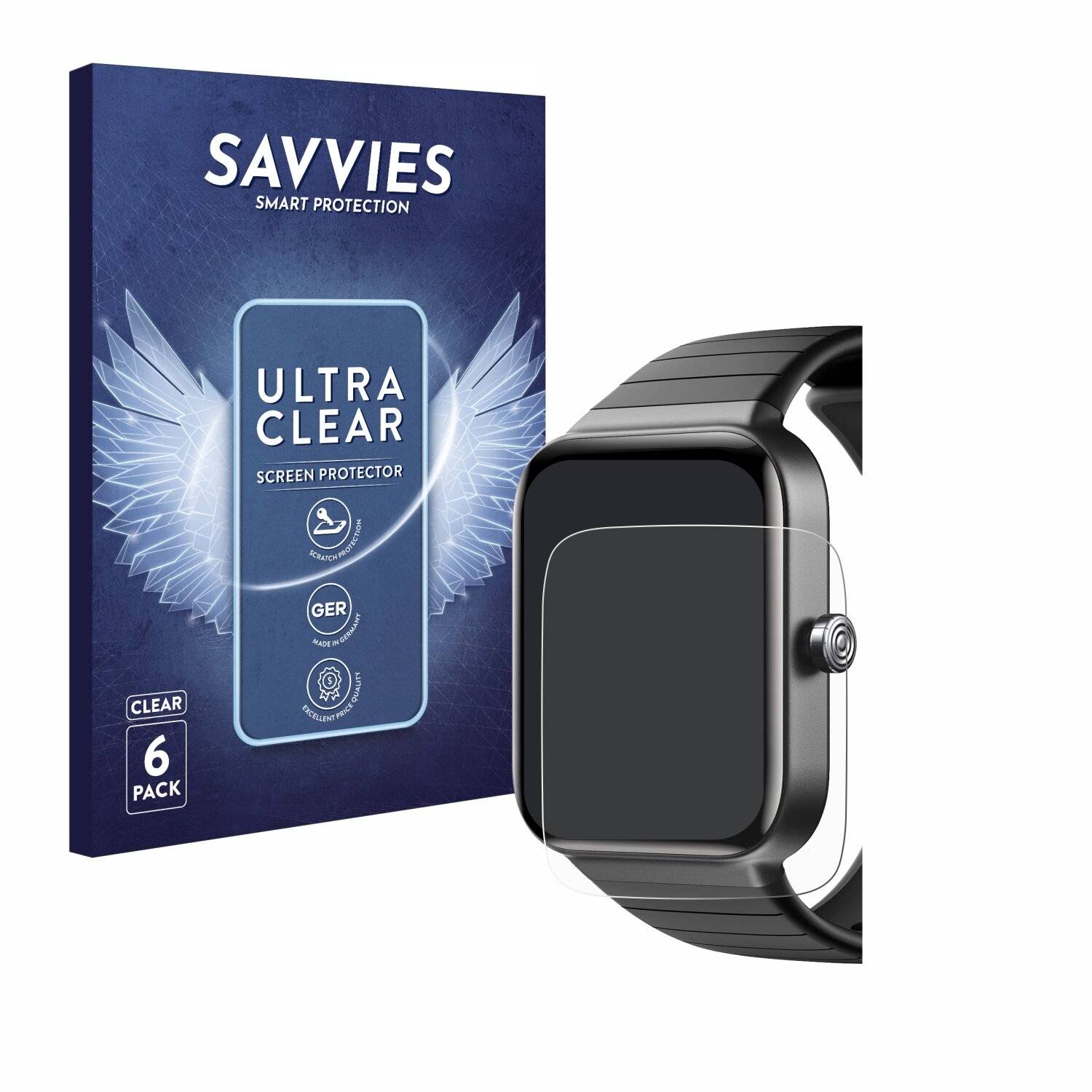 6x Savvies Displayschutz-Folie für aeac 13