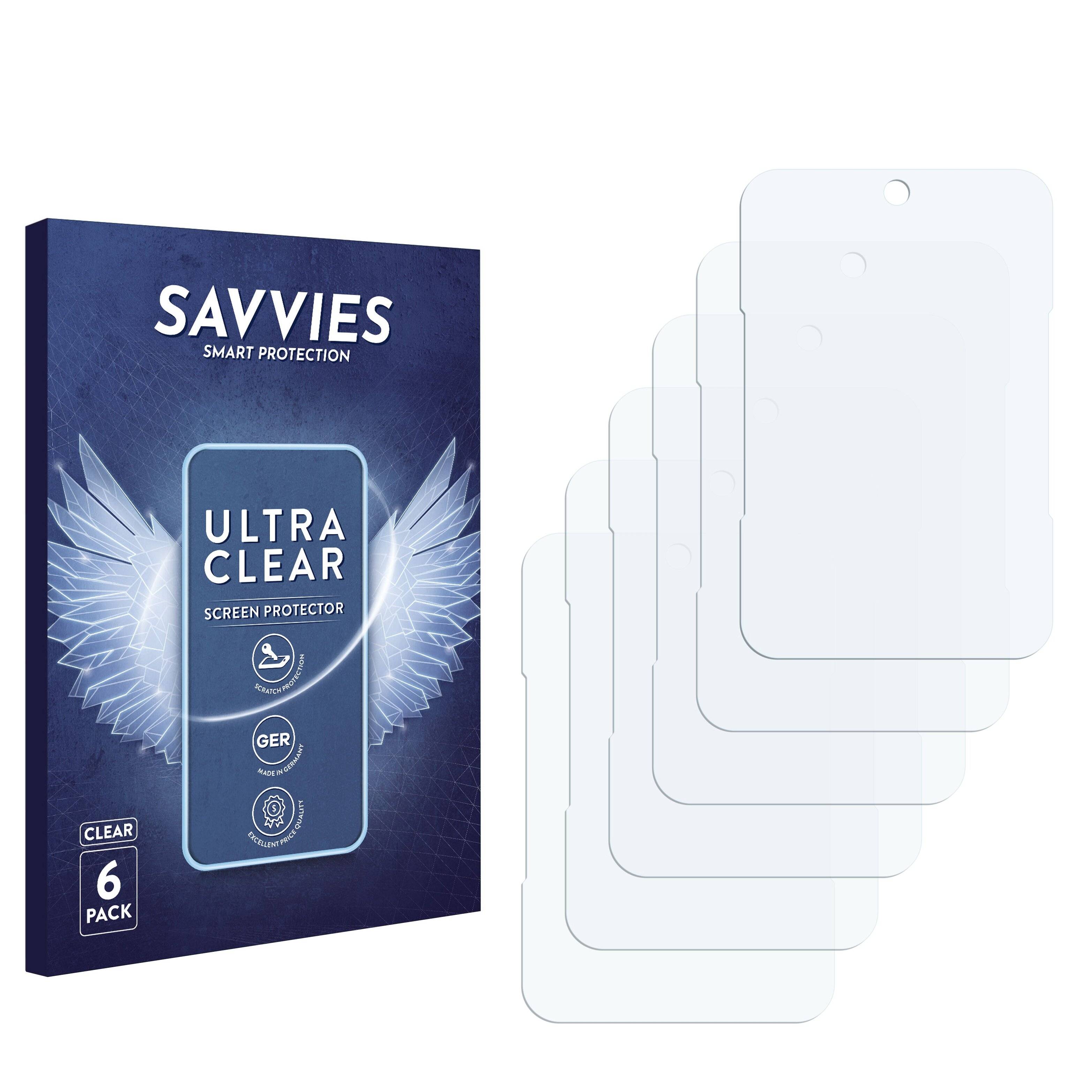 6x Savvies Displayschutz-Folie für ingenico