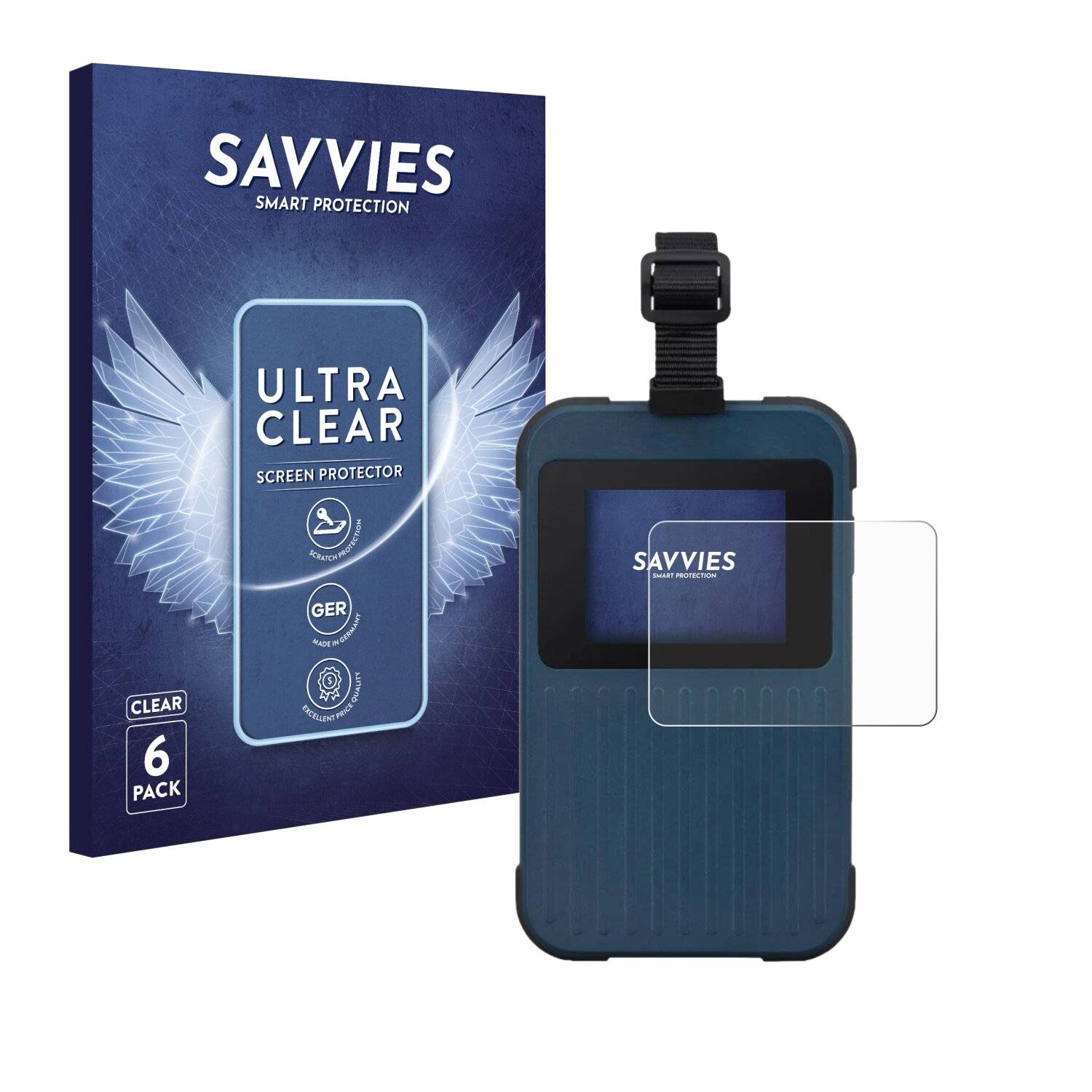 6x Savvies Displayschutz-Folie für Acer Enduro Connect