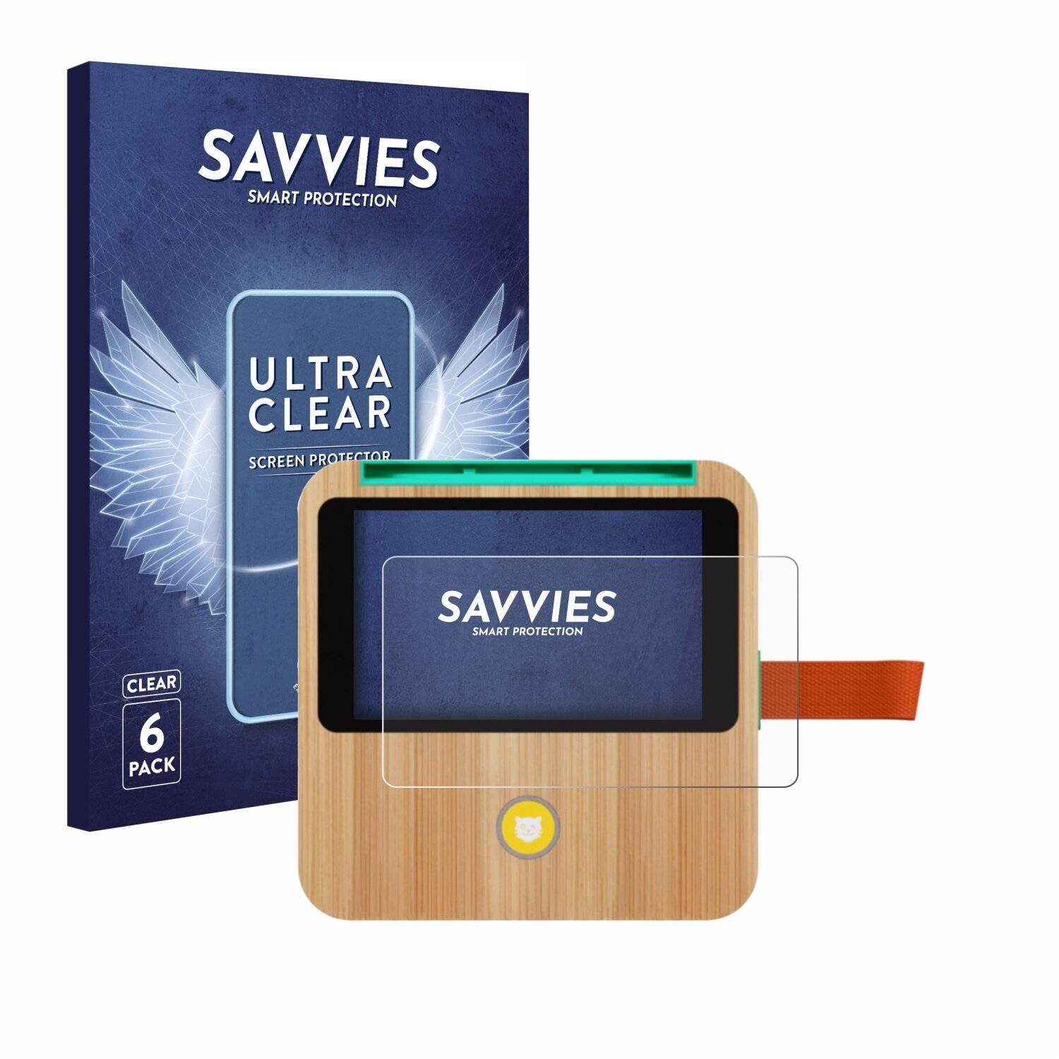 6x Savvies Displayschutz-Folie für tigerbox TOUCH