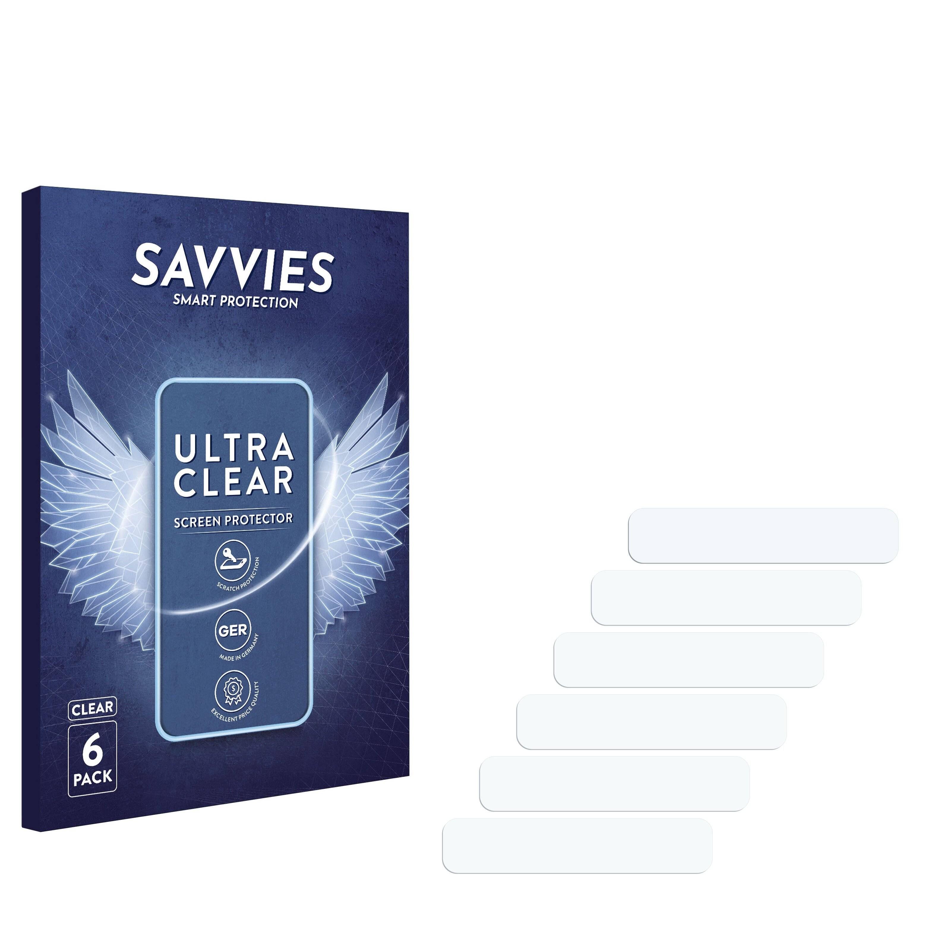 6x Savvies Displayschutz-Folie für Kenwood kCook Multi