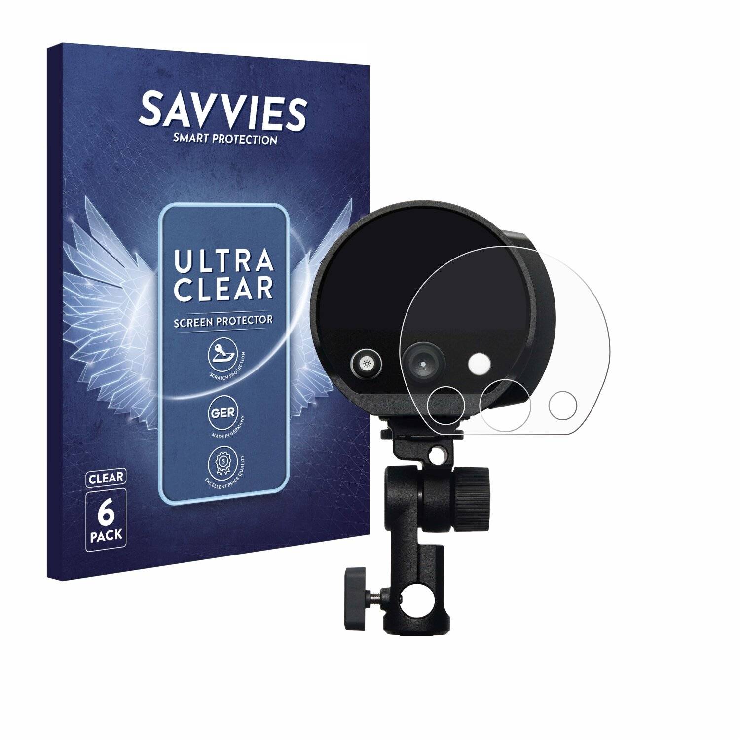 6x Savvies Displayschutz-Folie für Profoto