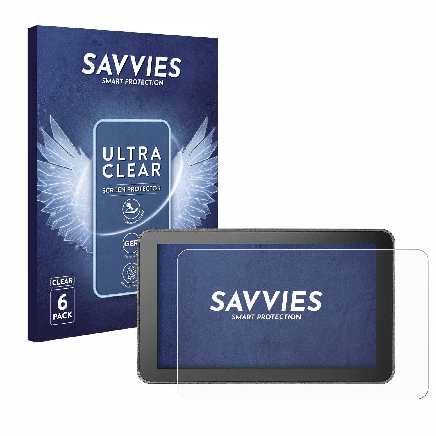 6x Savvies Displayschutz-Folie für Godox