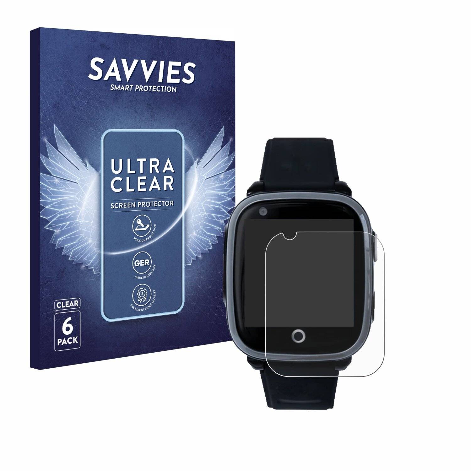6x Savvies Displayschutz-Folie für SoyMomo Space