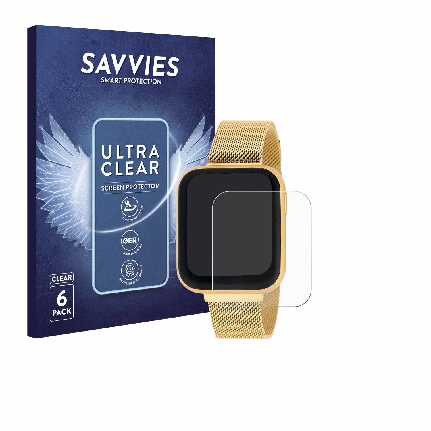 6x Savvies Displayschutz-Folie für Liu Jo SWLJ053