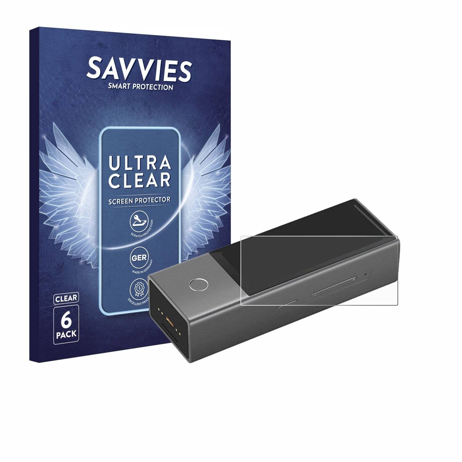6x Savvies Displayschutz-Folie für Timekettle