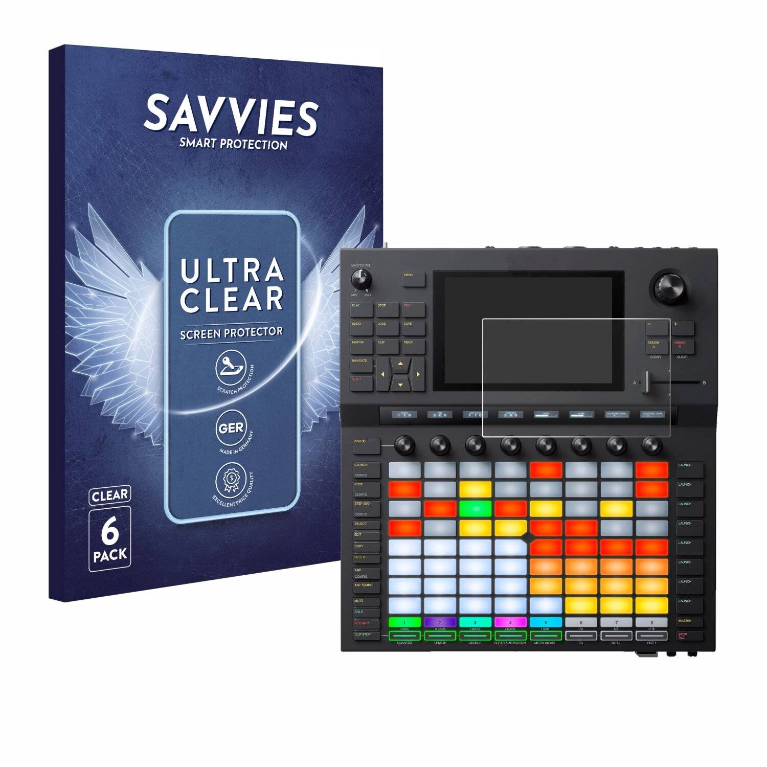 6x Savvies Displayschutz-Folie für Akai