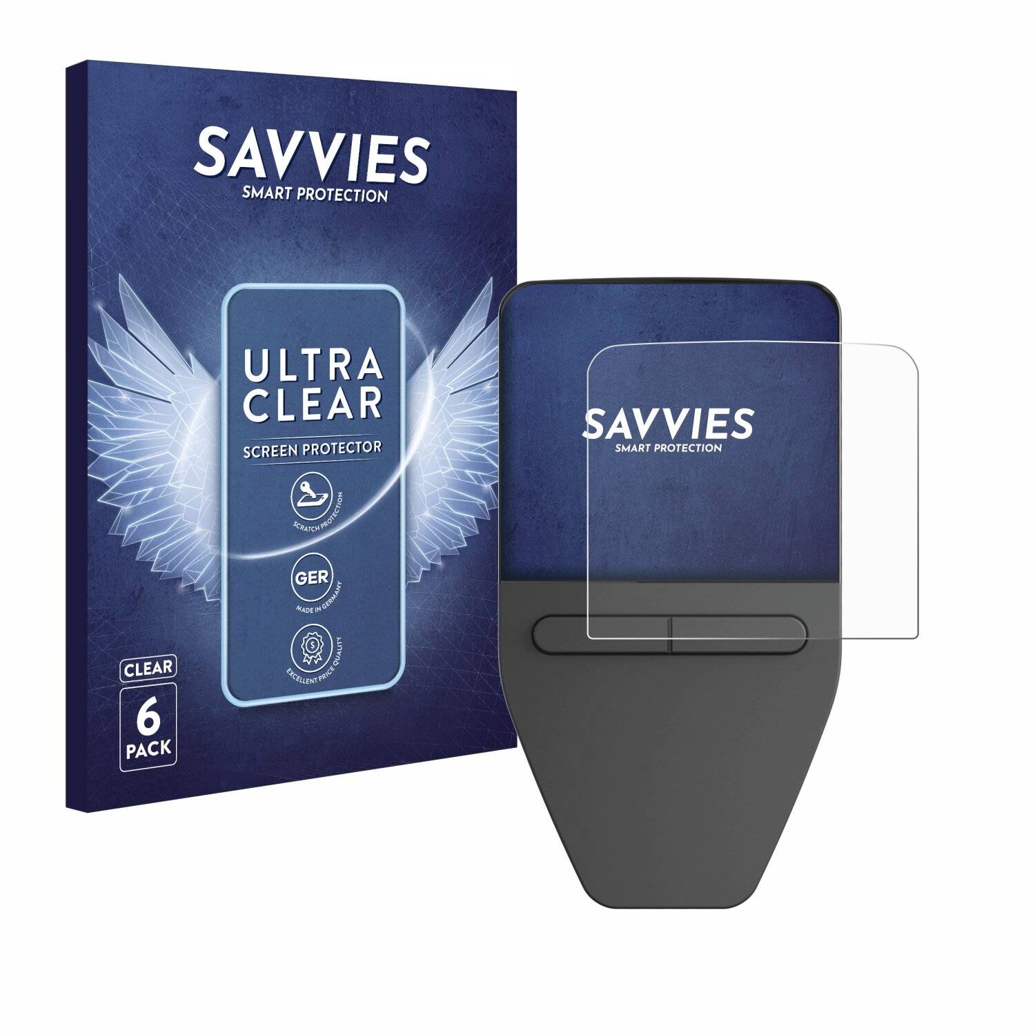 6x Savvies Displayschutz-Folie für Trezor Safe