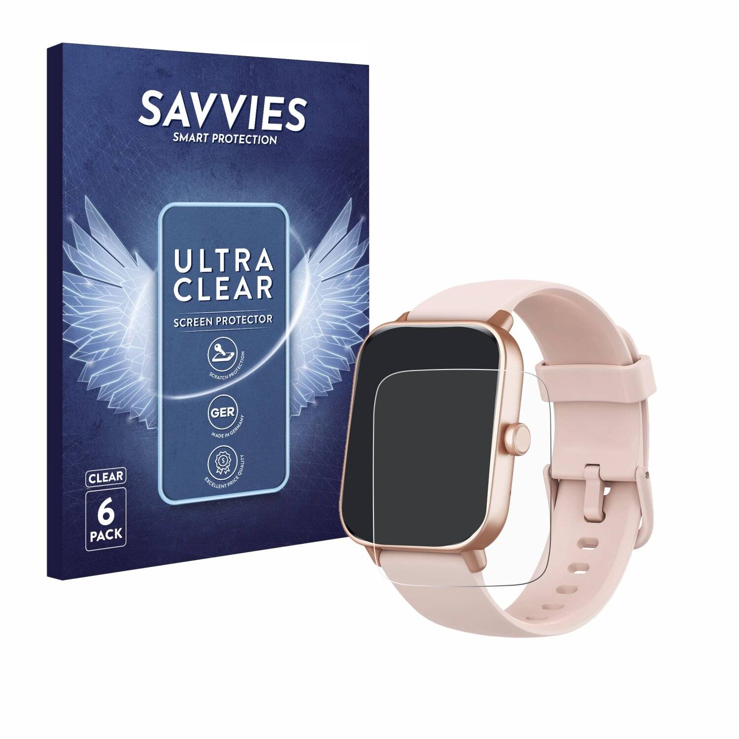 6x Savvies Displayschutz-Folie für Enomir