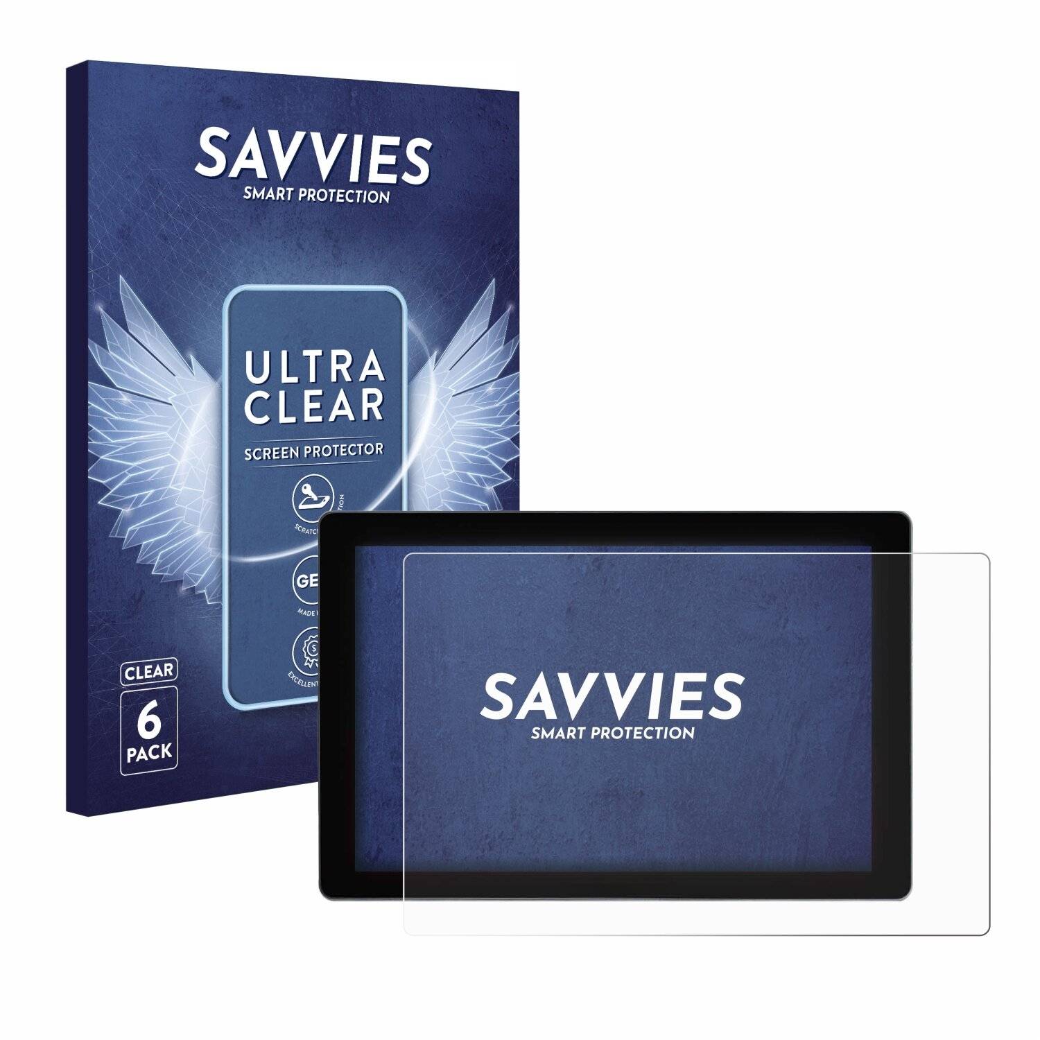 6x Savvies Displayschutz-Folie für SmallHD Indie