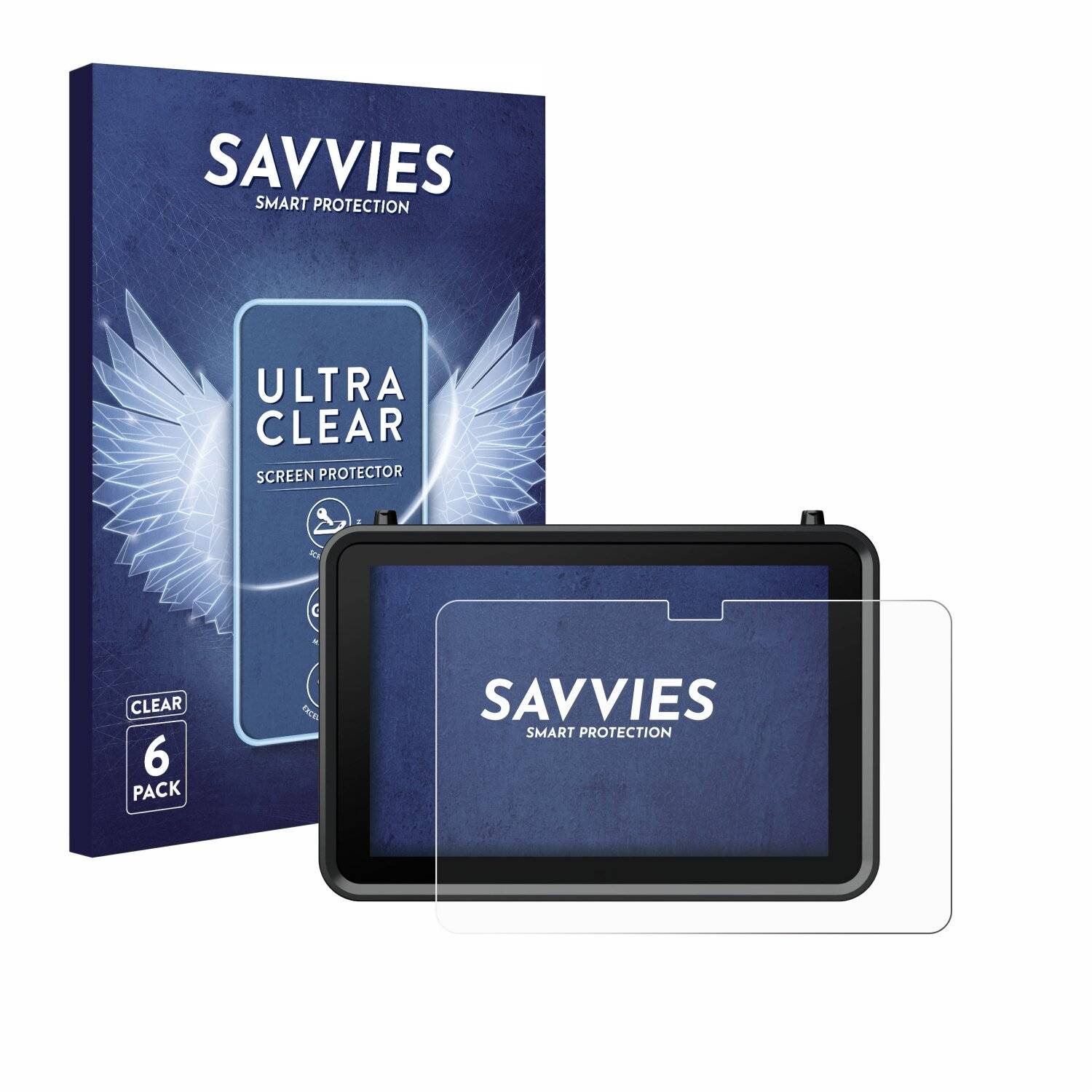 6x Savvies Displayschutz-Folie für Atomos Shogun