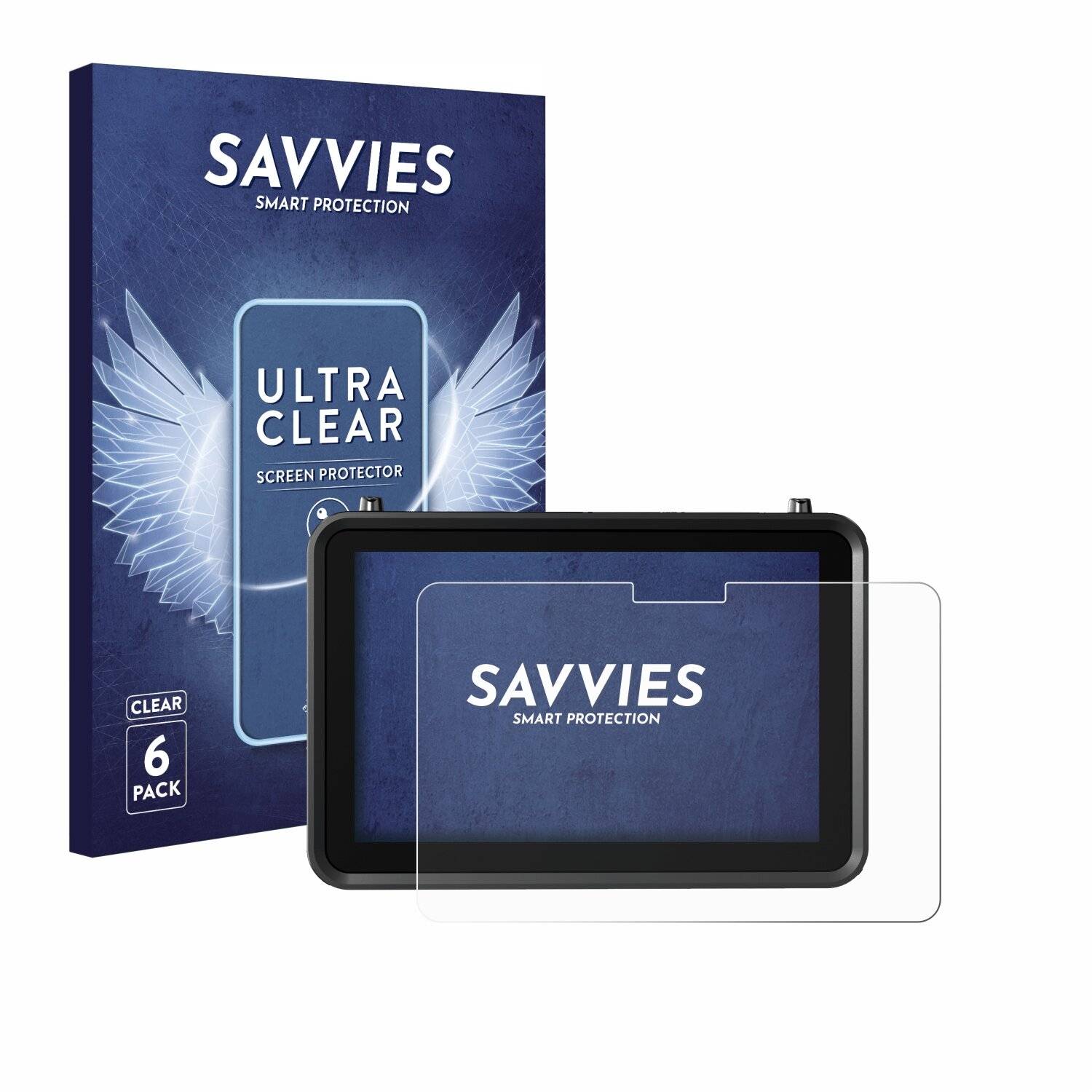 6x Savvies Displayschutz-Folie für Atomos Shogun