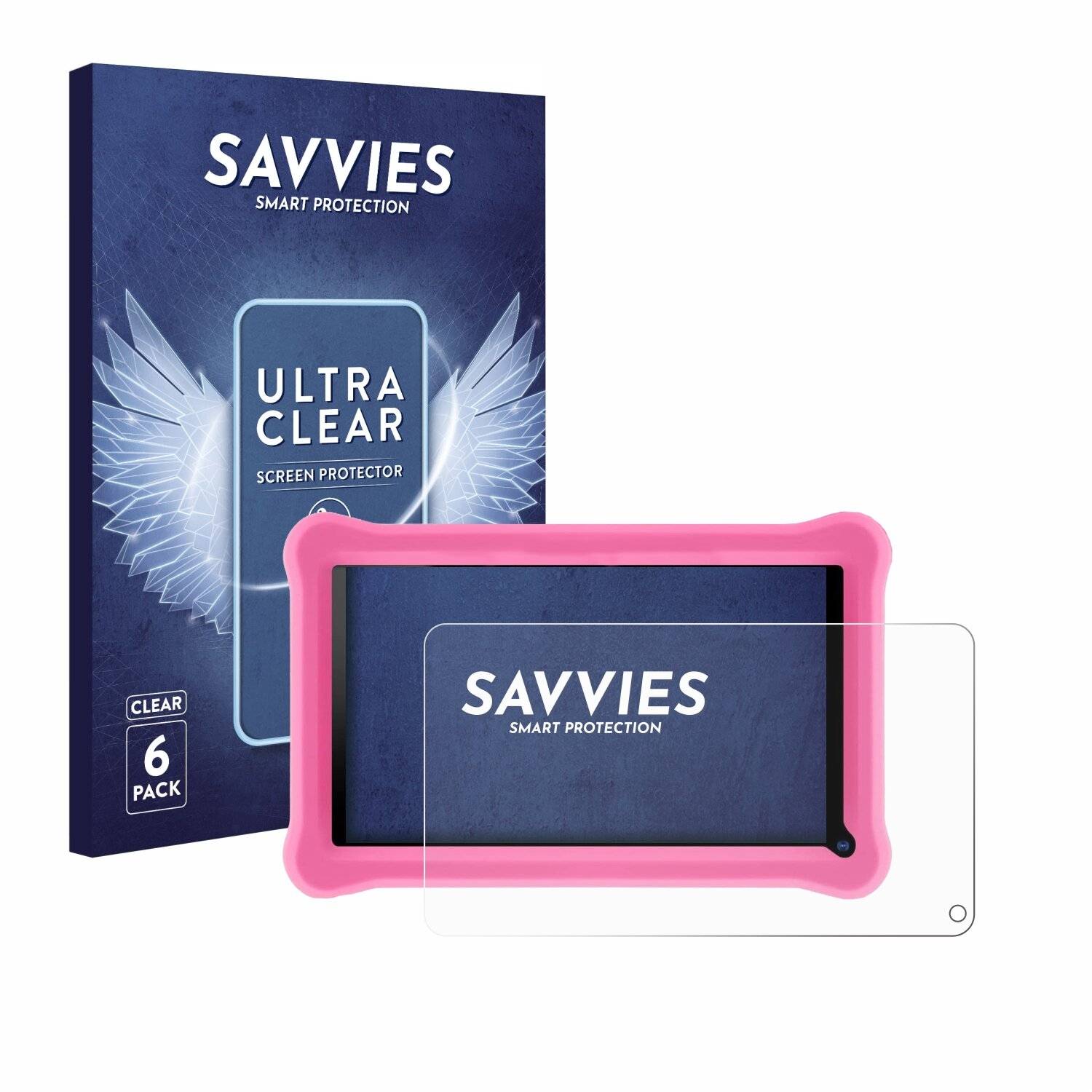 6x Savvies Displayschutz-Folie für Sannuo K708