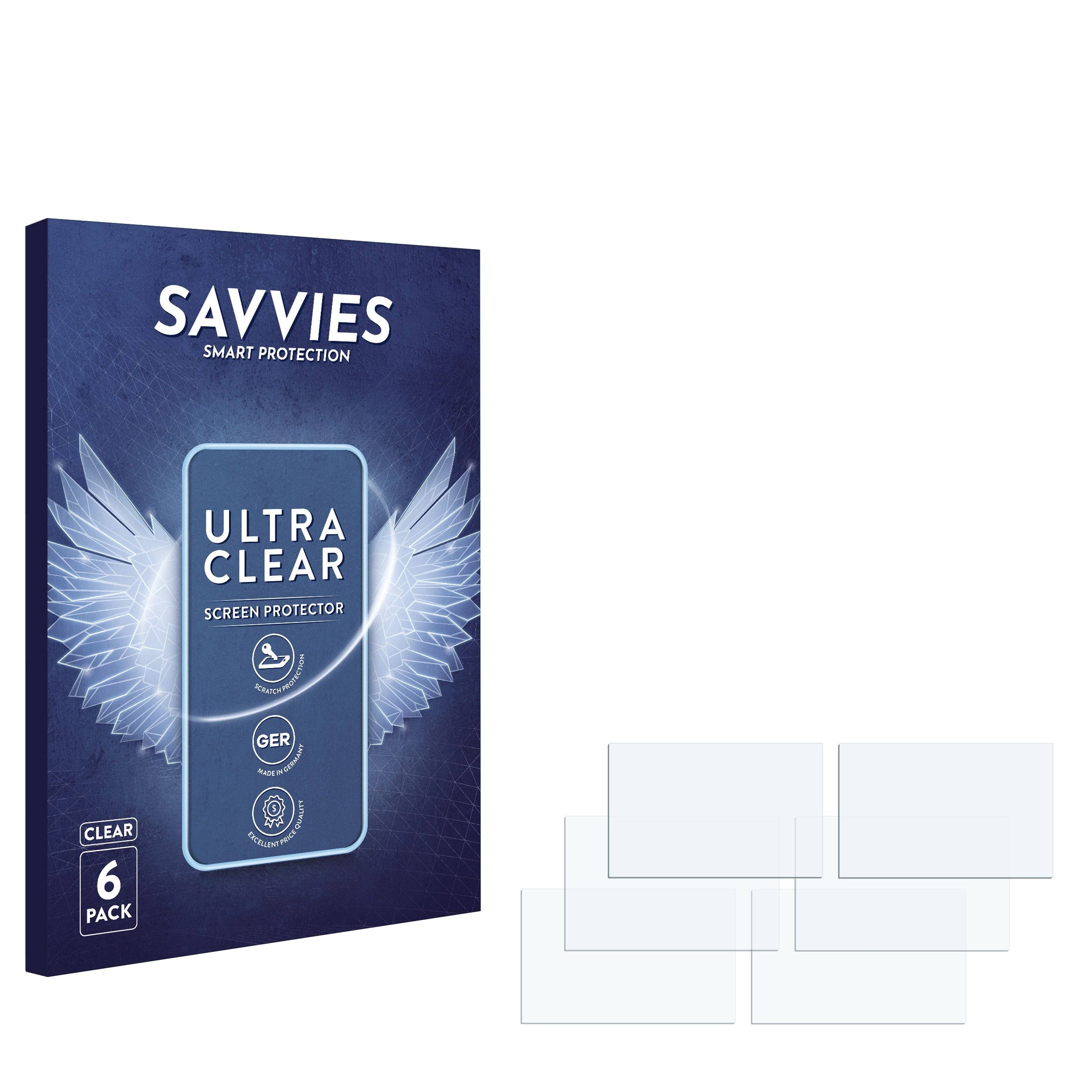 6x Savvies Displayschutz-Folie für SQUARP Instruments
