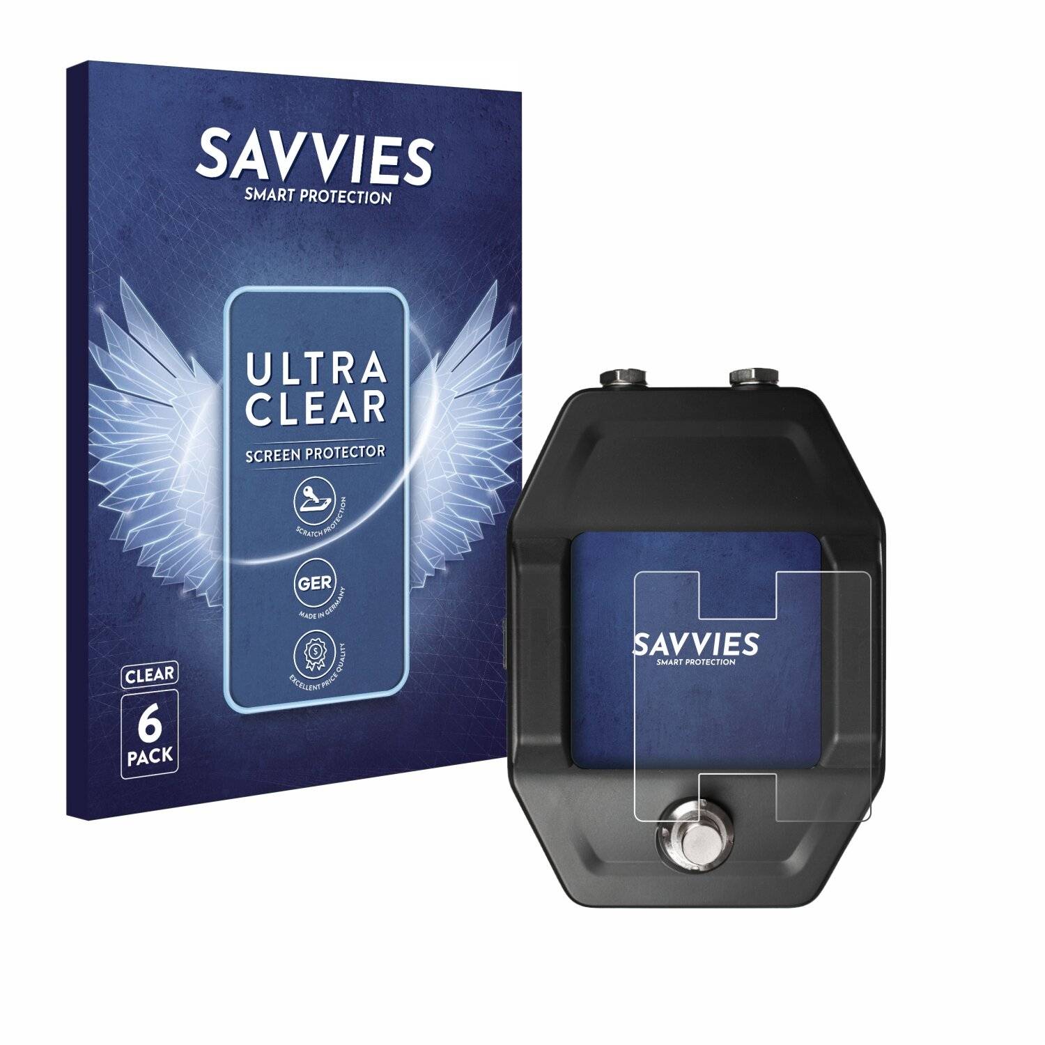 6x Savvies Displayschutz-Folie für Shure