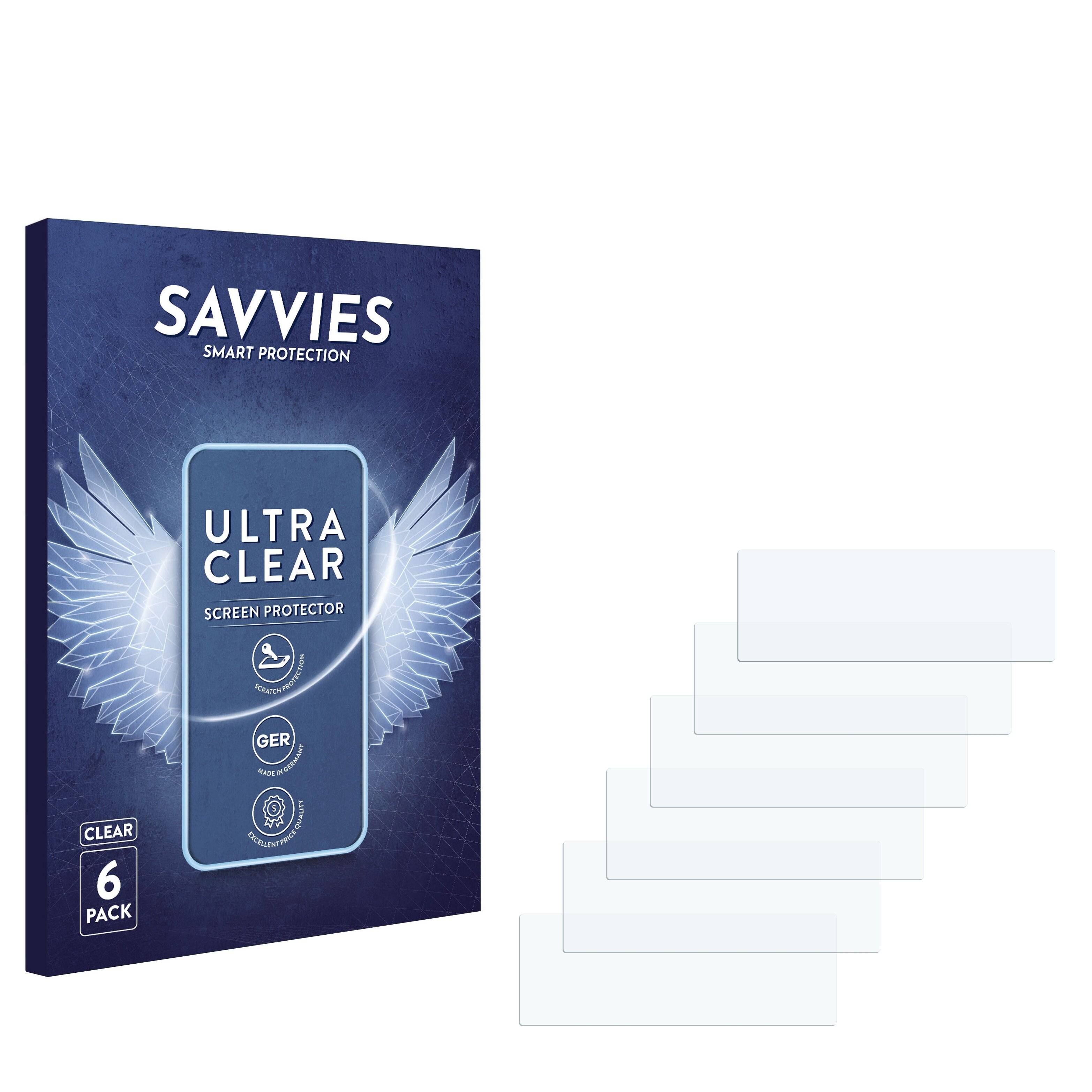 6x Savvies Displayschutz-Folie für Faderfox