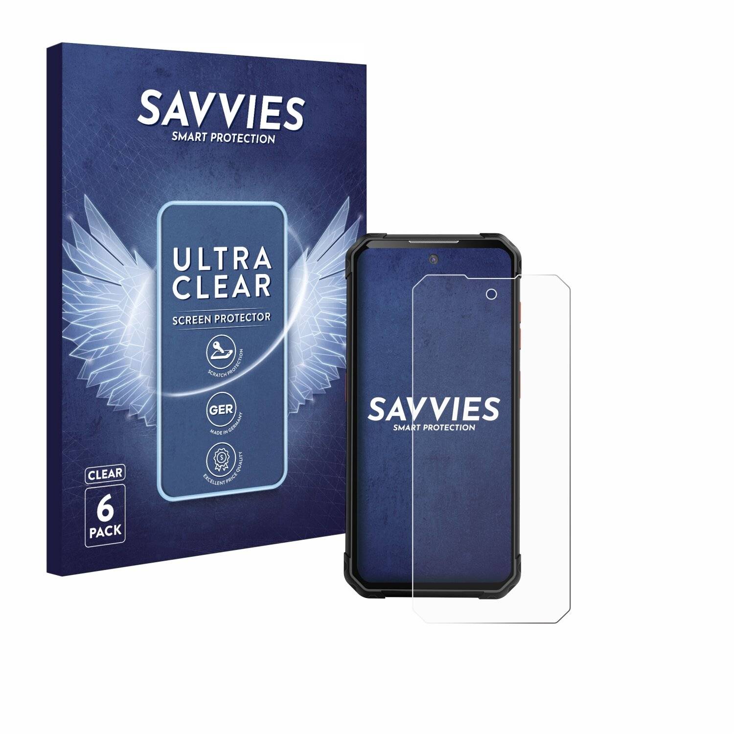 6x Savvies Displayschutz-Folie für iiiF150