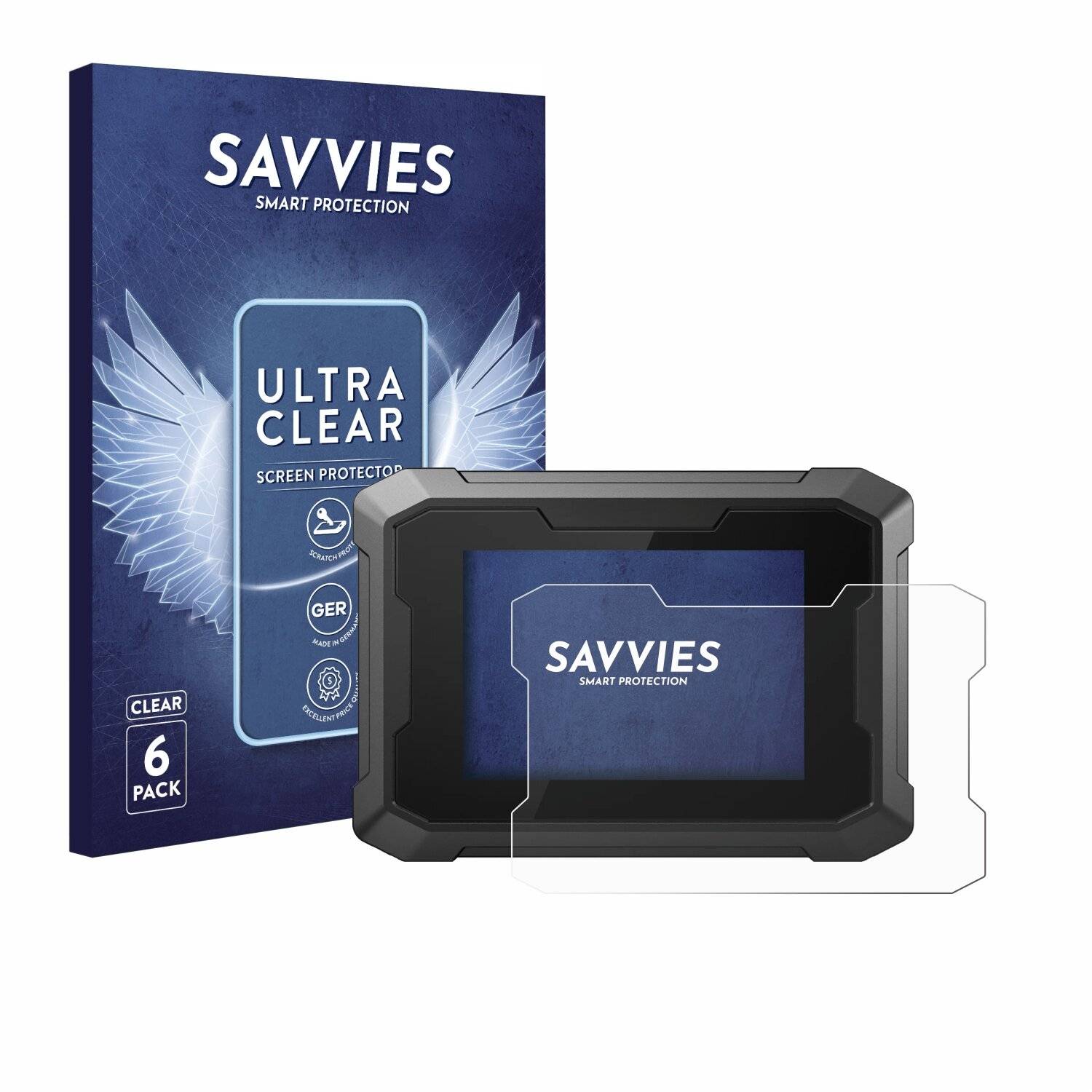 6x Savvies Displayschutz-Folie für Sculpfun