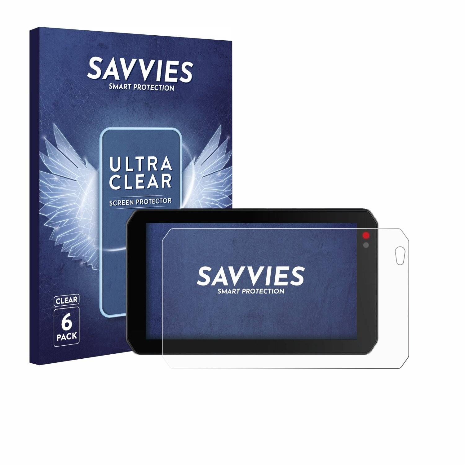 6x Savvies Displayschutz-Folie für Chigee AIO-5