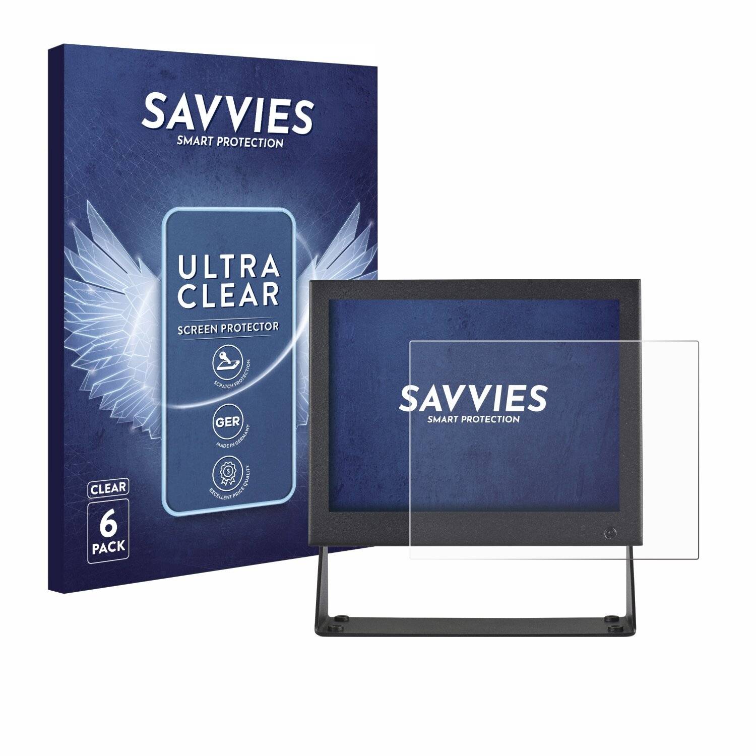 6x Savvies Displayschutz-Folie für Beetronics