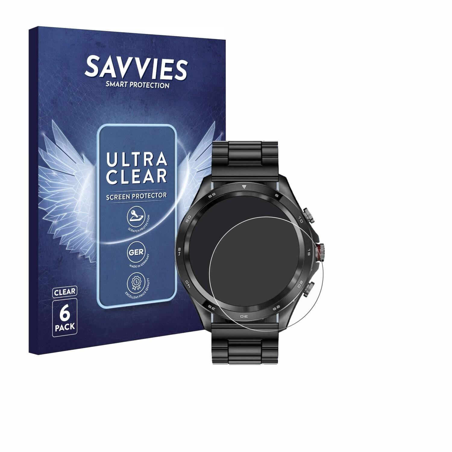 6x Savvies Displayschutz-Folie für LIGE