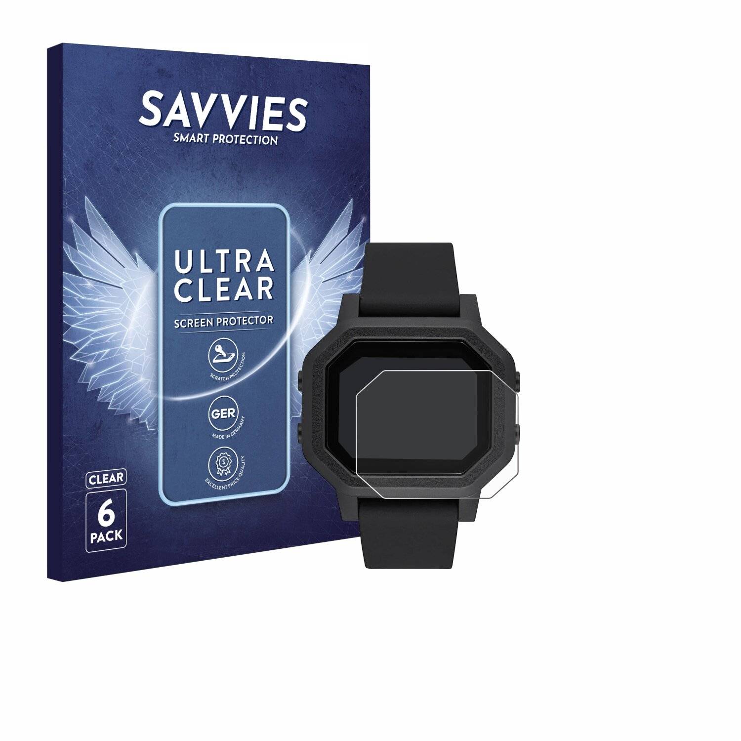 6x Savvies Displayschutz-Folie für Nixon