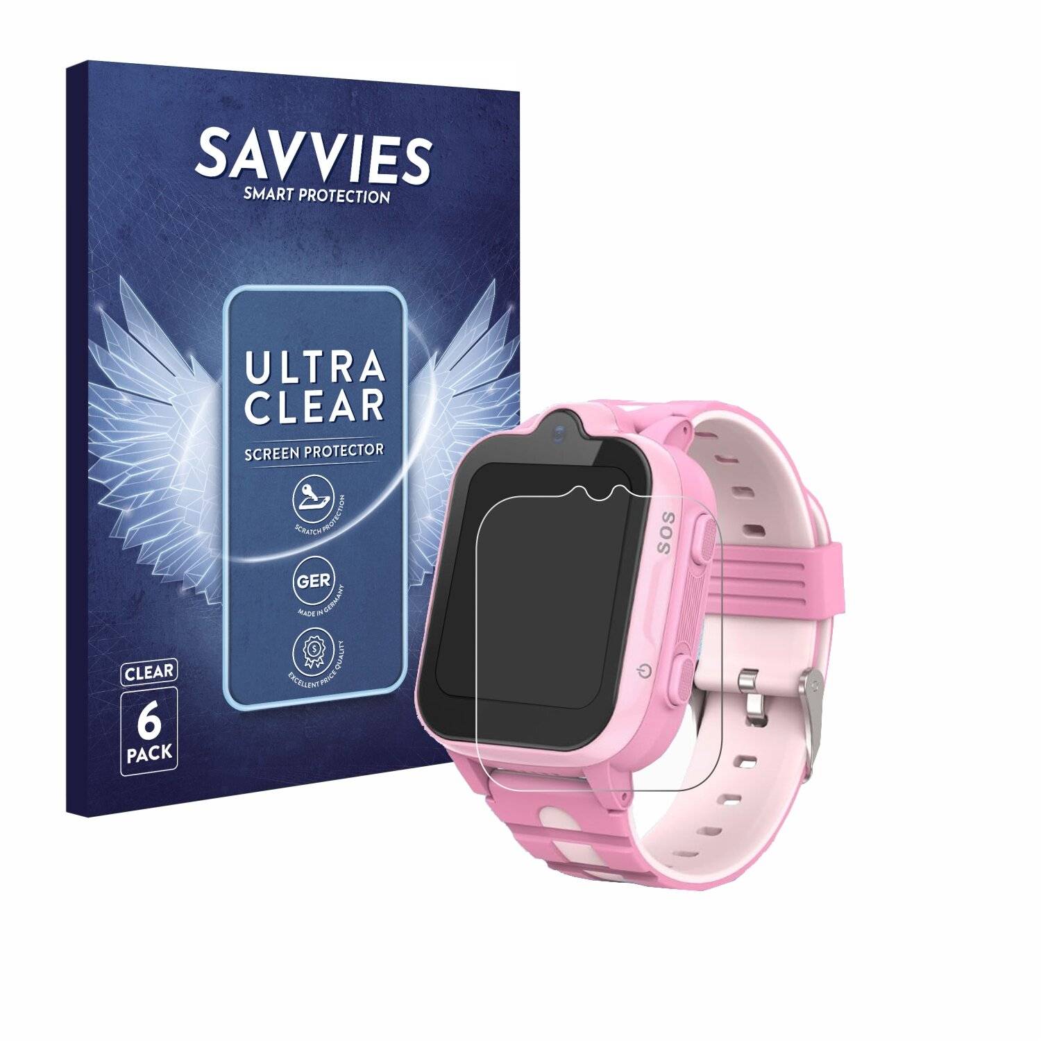 6x Savvies Displayschutz-Folie für AstraMinds