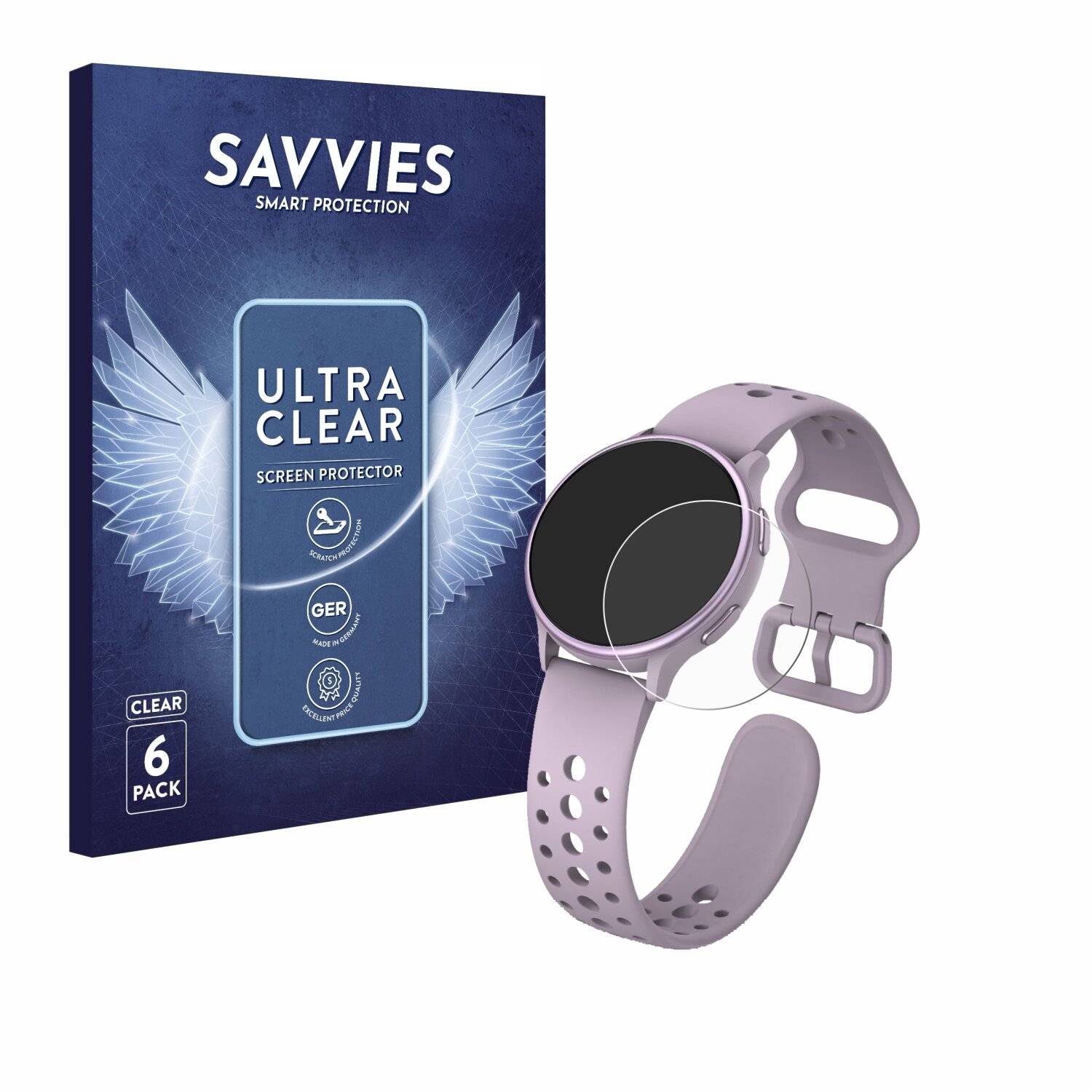 6x Savvies Displayschutz-Folie für Hasakei 53G