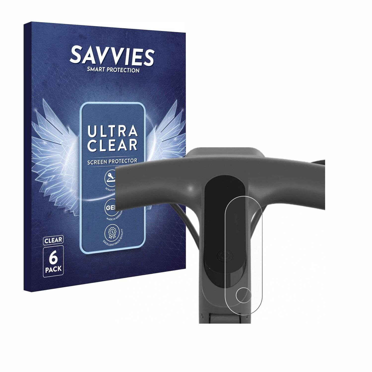 6x Savvies Displayschutz-Folie für Egret Ey