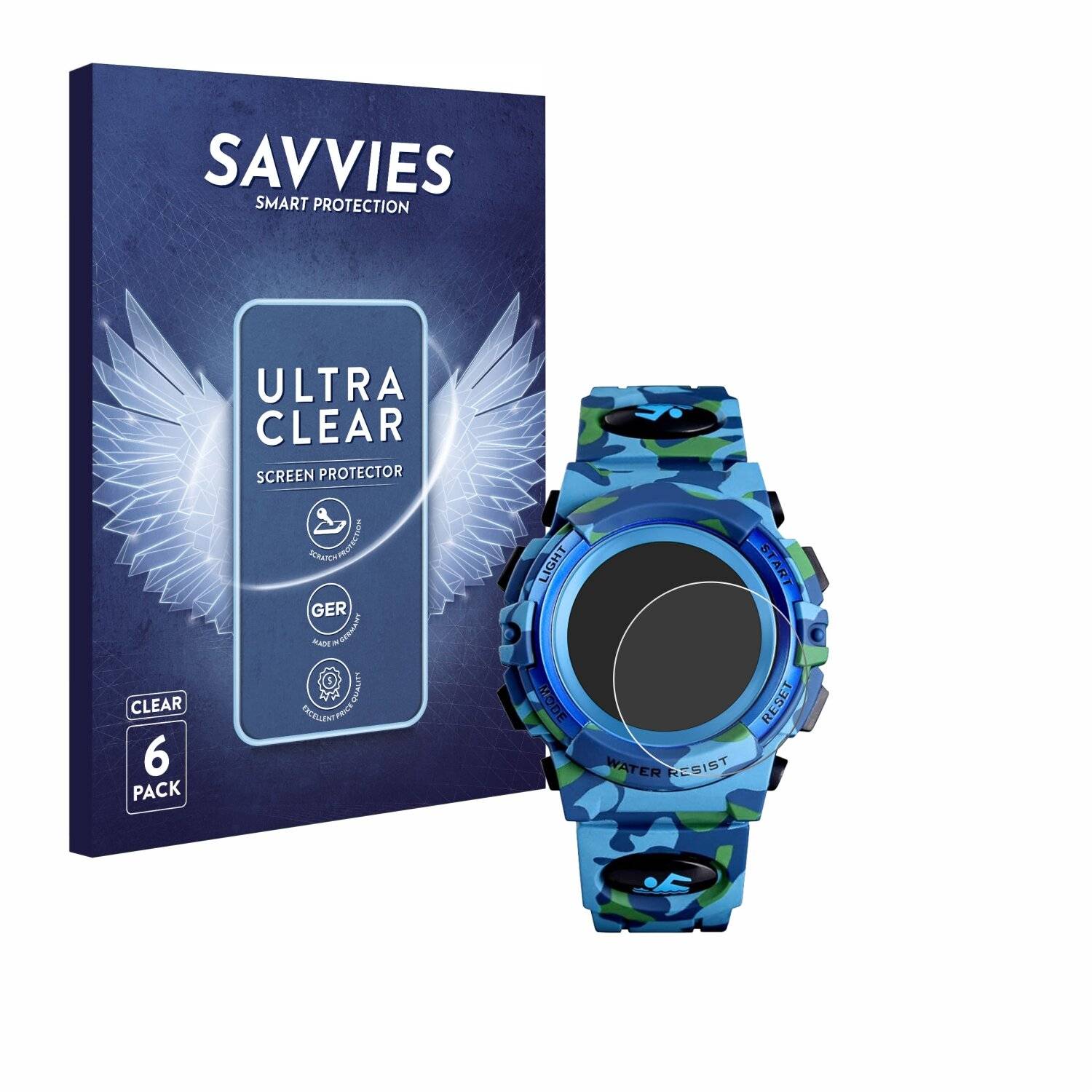6x Savvies Displayschutz-Folie für UEOTO