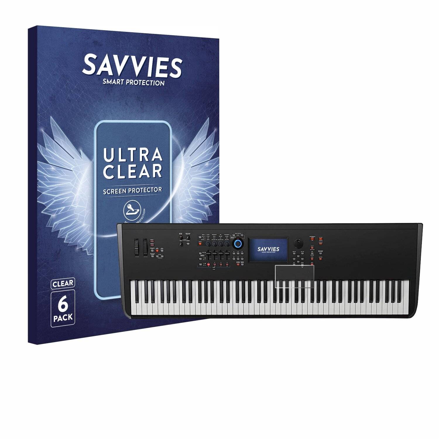 6x Savvies Displayschutz-Folie für Yamaha