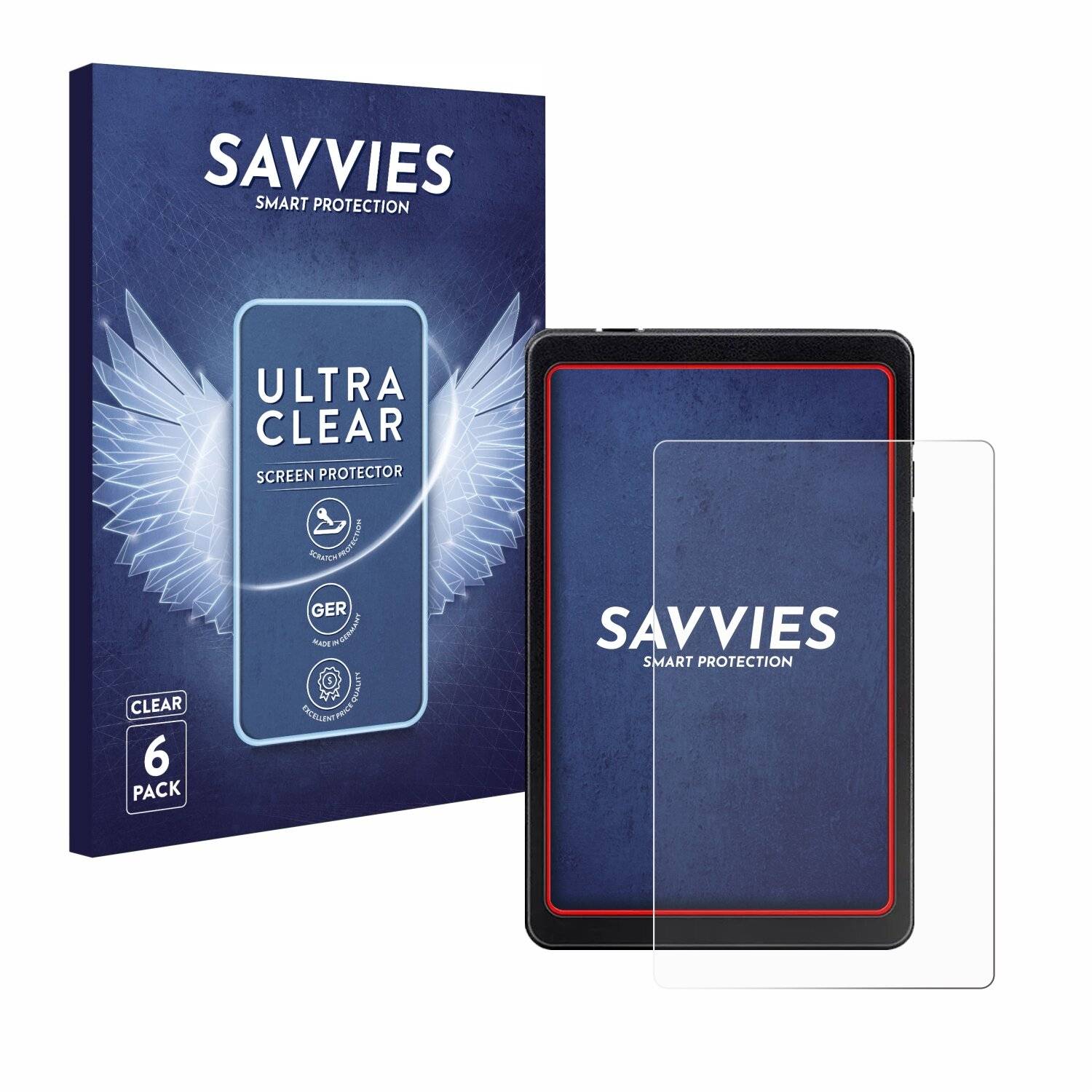 6x Savvies Displayschutz-Folie für Launch X431 Pro