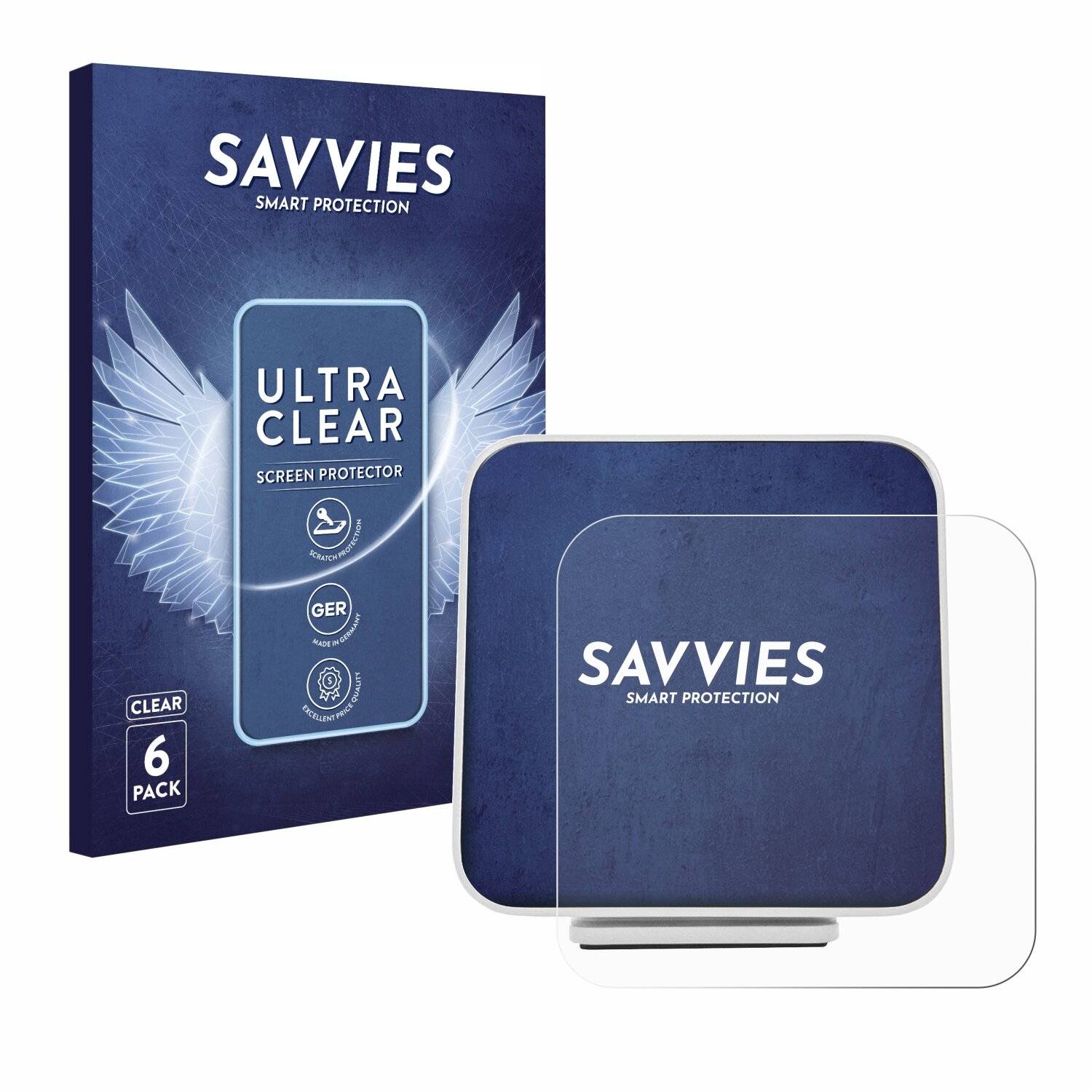 6x Savvies Displayschutz-Folie für Honeywell D6 Pro