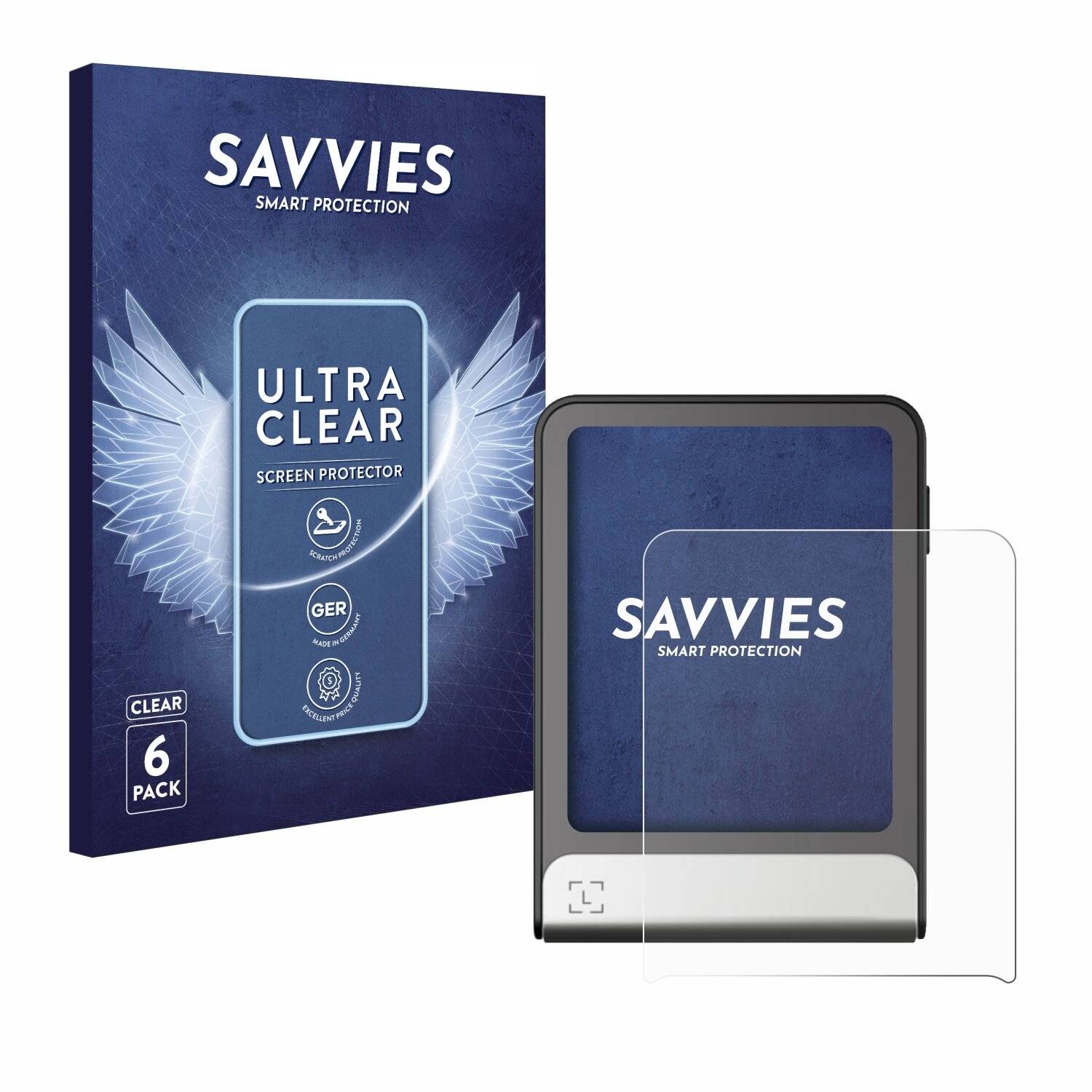 6x Savvies Displayschutz-Folie für Ledger