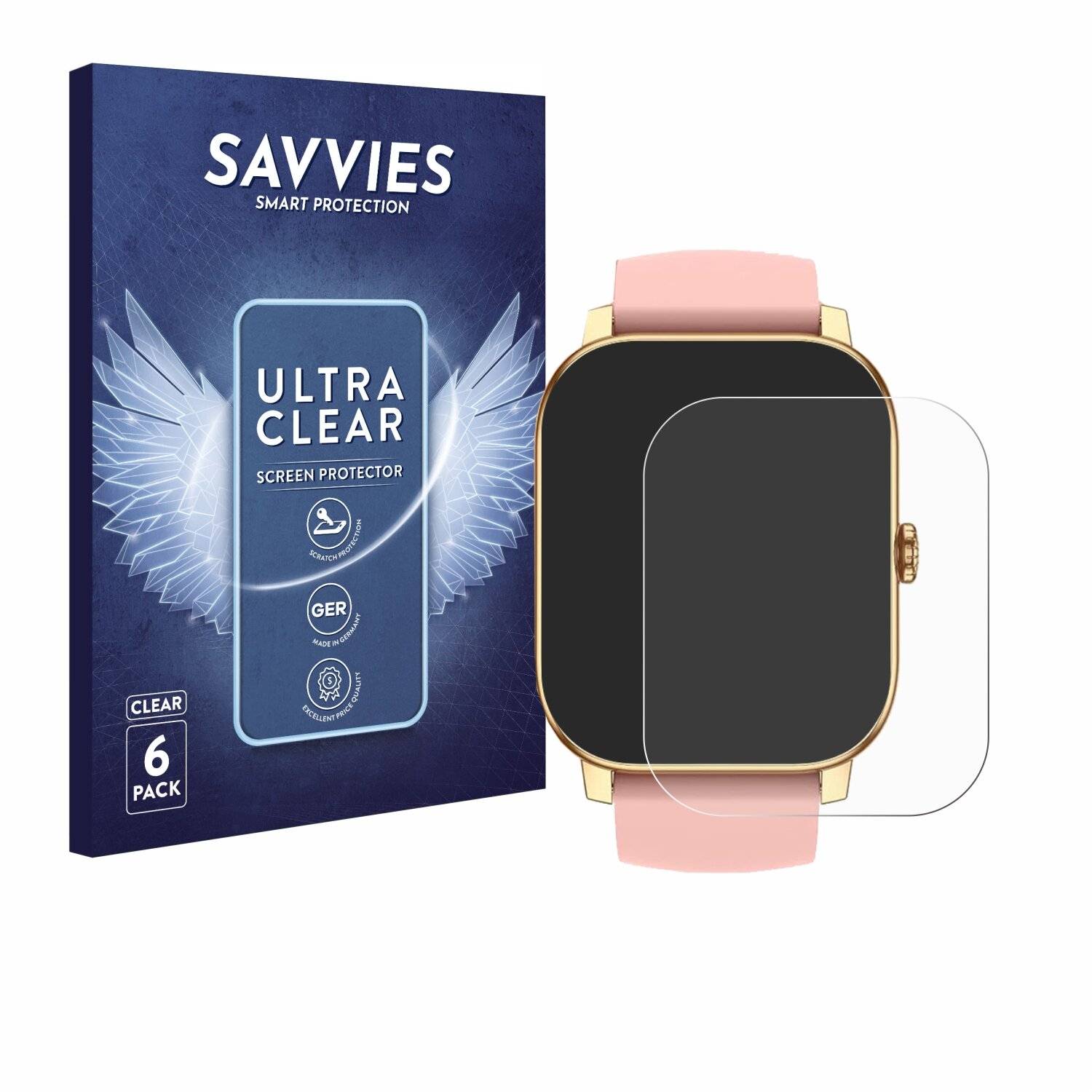 6x Savvies Displayschutz-Folie für Llkboha P75