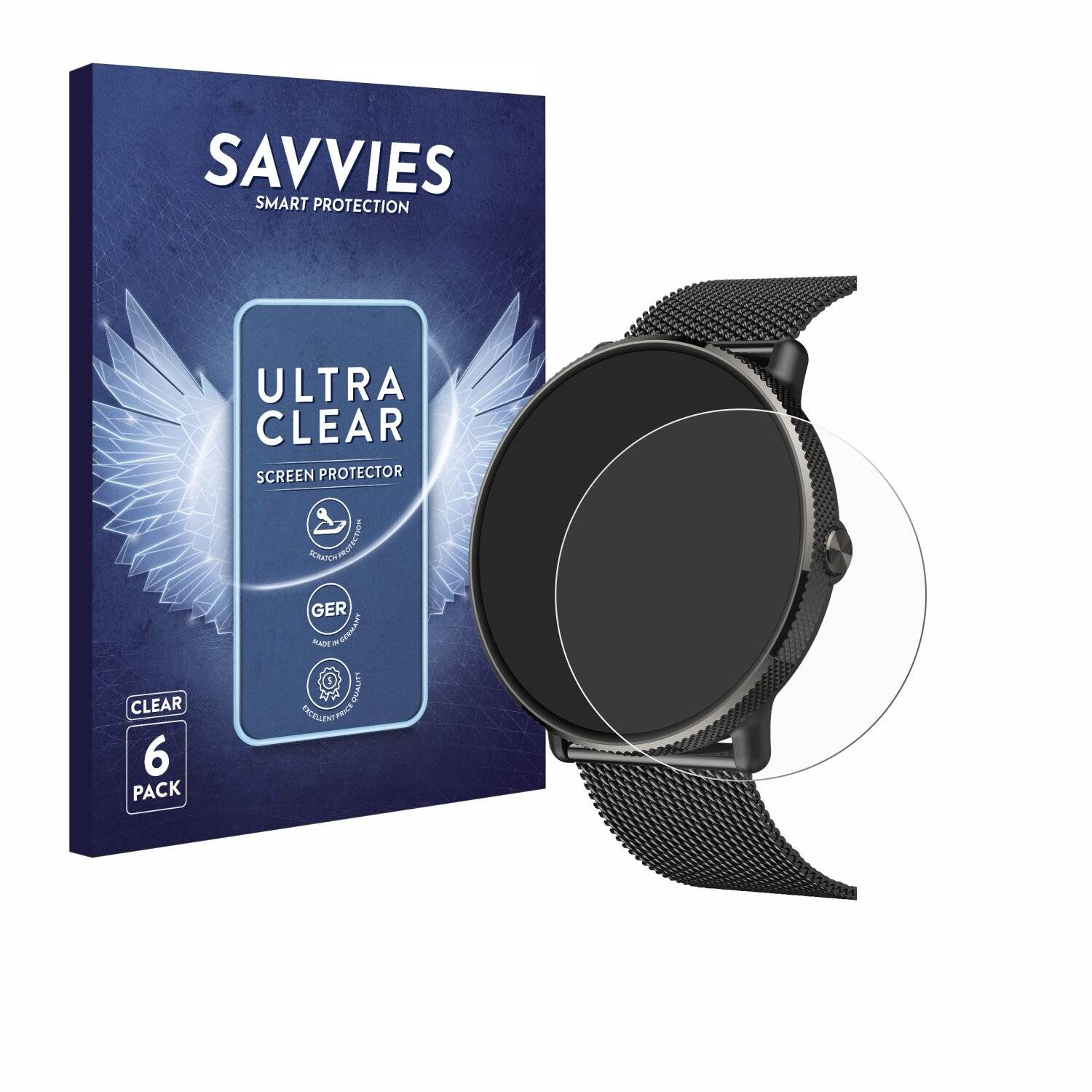 6x Savvies Displayschutz-Folie für zhizhi S61