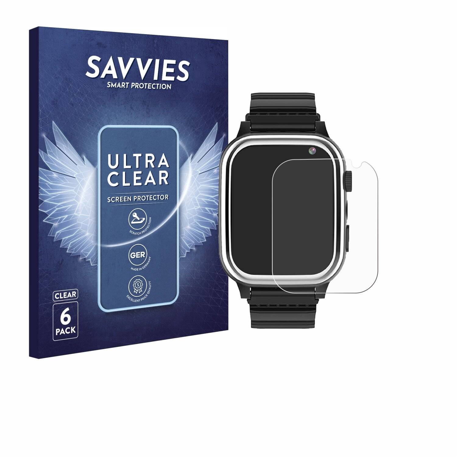 6x Savvies Displayschutz-Folie für Kesasohe