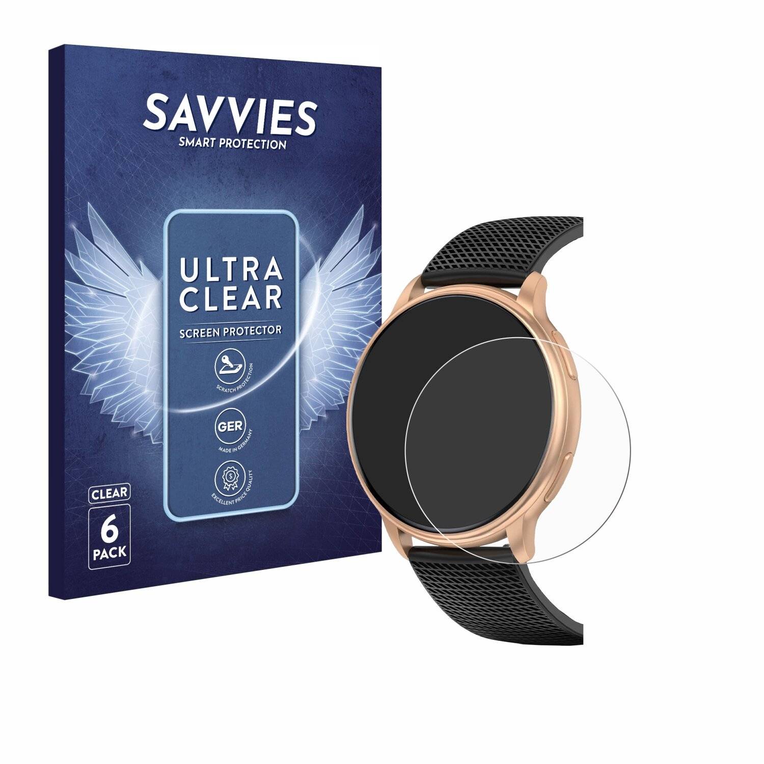 6x Savvies Displayschutz-Folie für Nemheng Y33