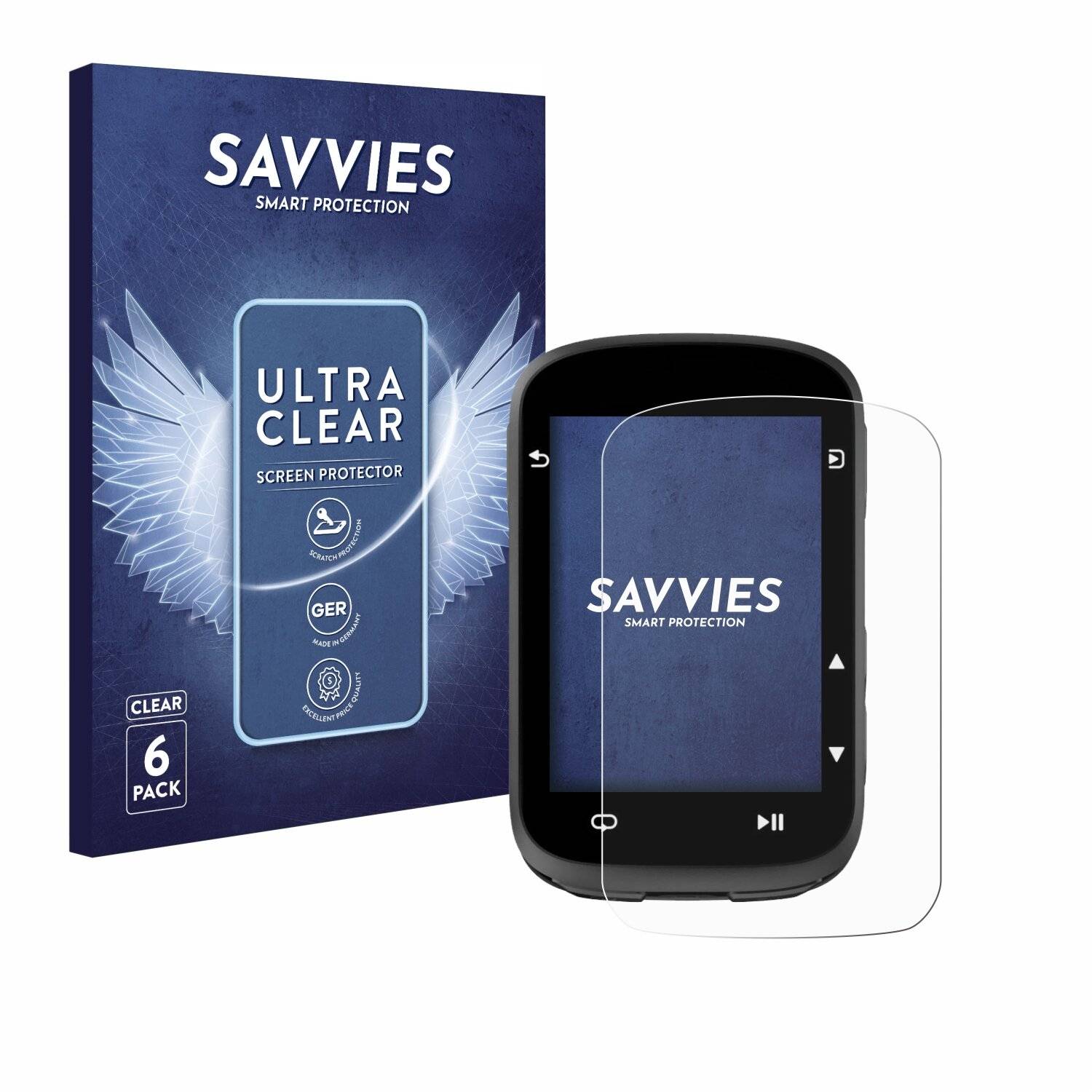 6x Savvies Displayschutz-Folie für CooSpo
