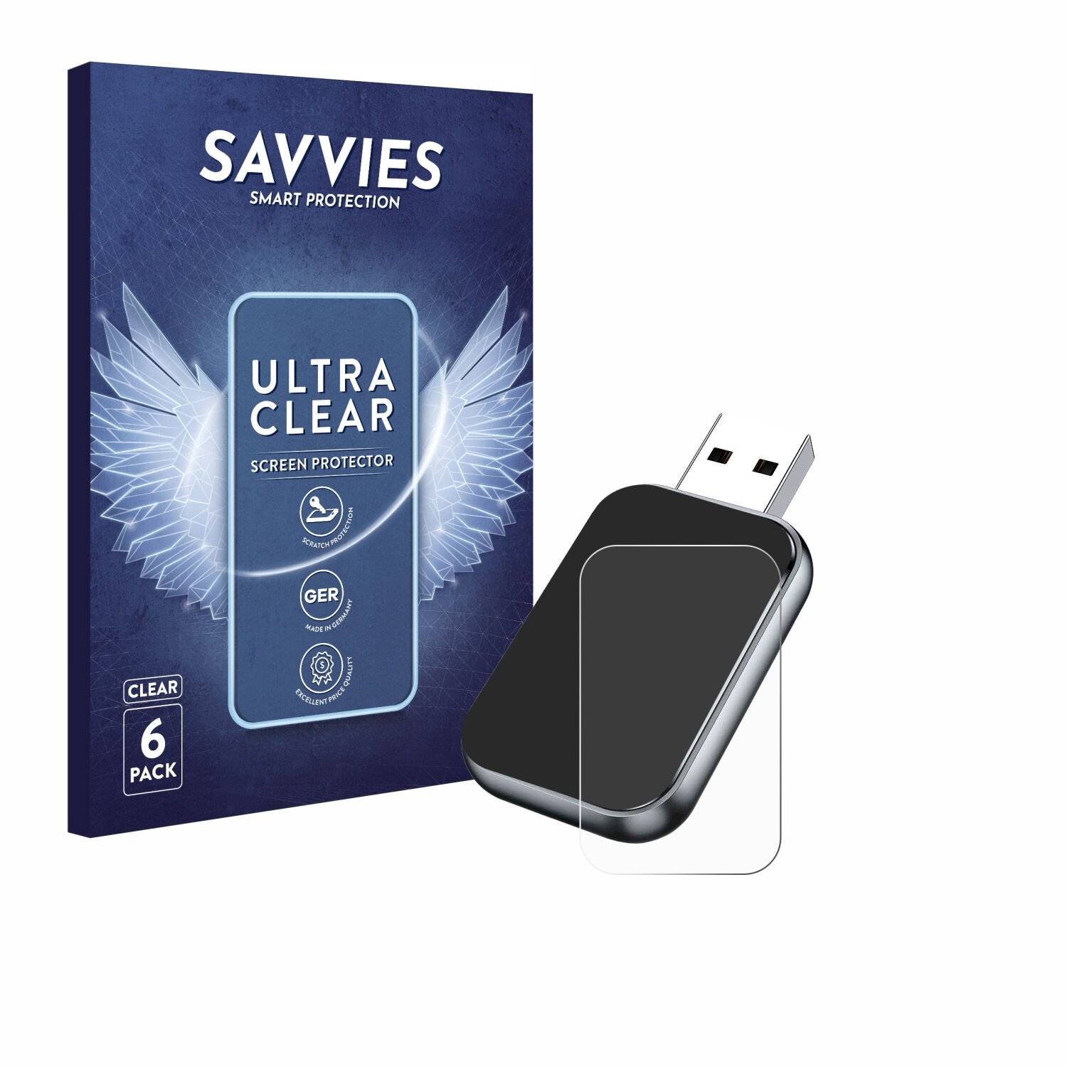 6x Savvies Displayschutz-Folie für Aizeo