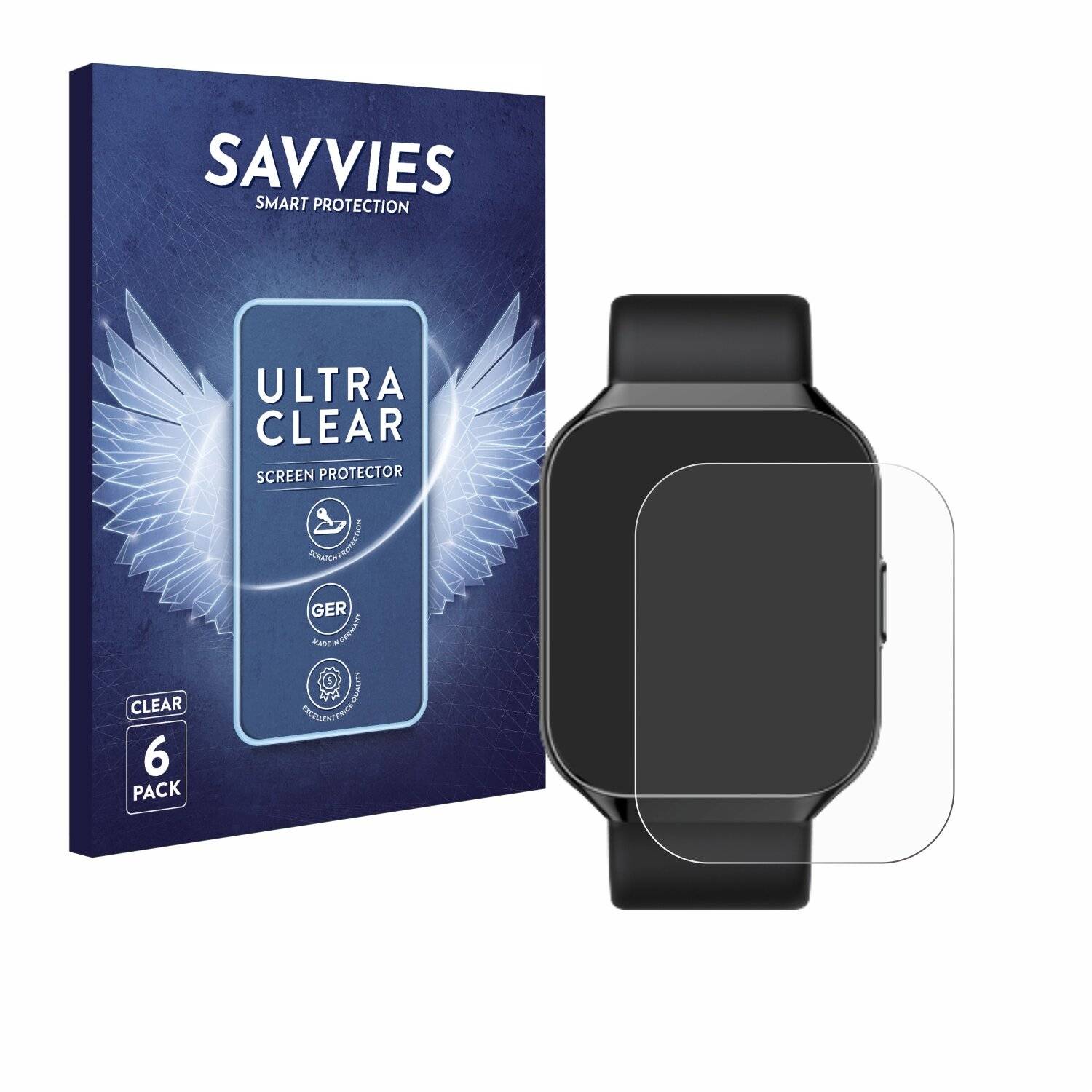 6x Savvies Displayschutz-Folie für HOIFA P98