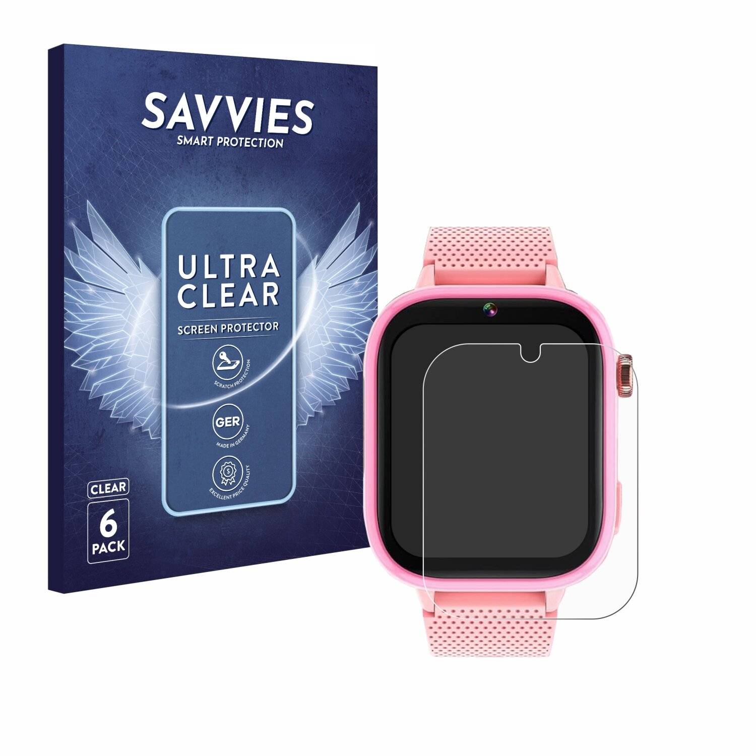 6x Savvies Displayschutz-Folie für Okyuk