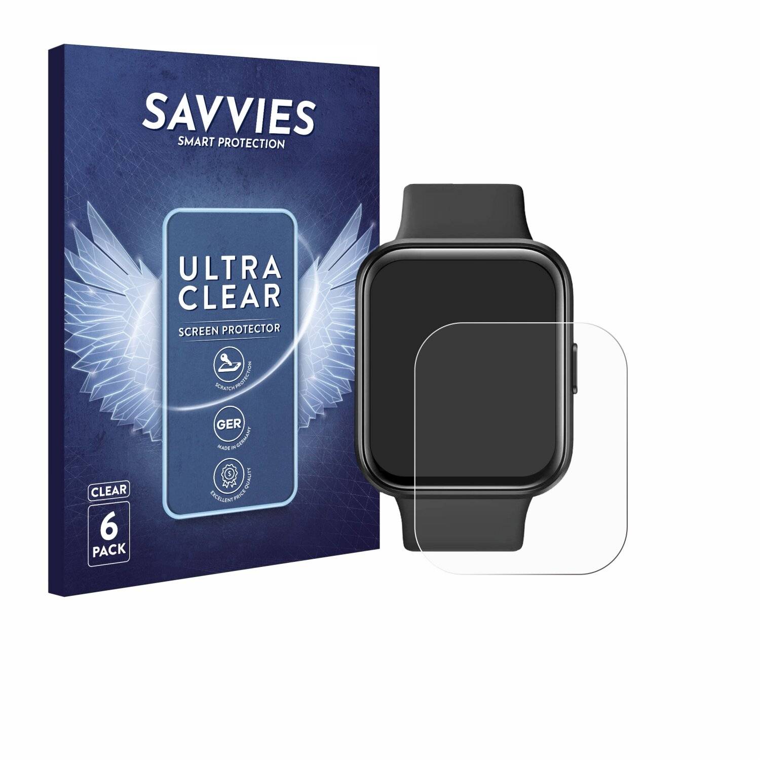 6x Savvies Displayschutz-Folie für Maoo Maximize