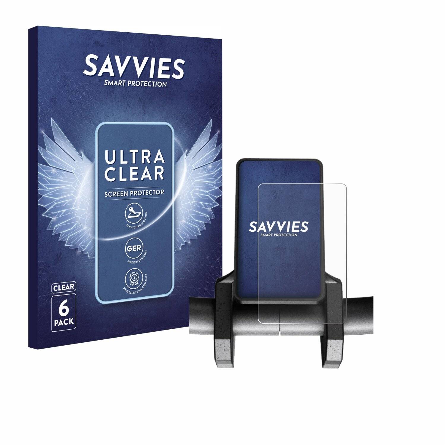 6x Savvies Displayschutz-Folie für Joyor