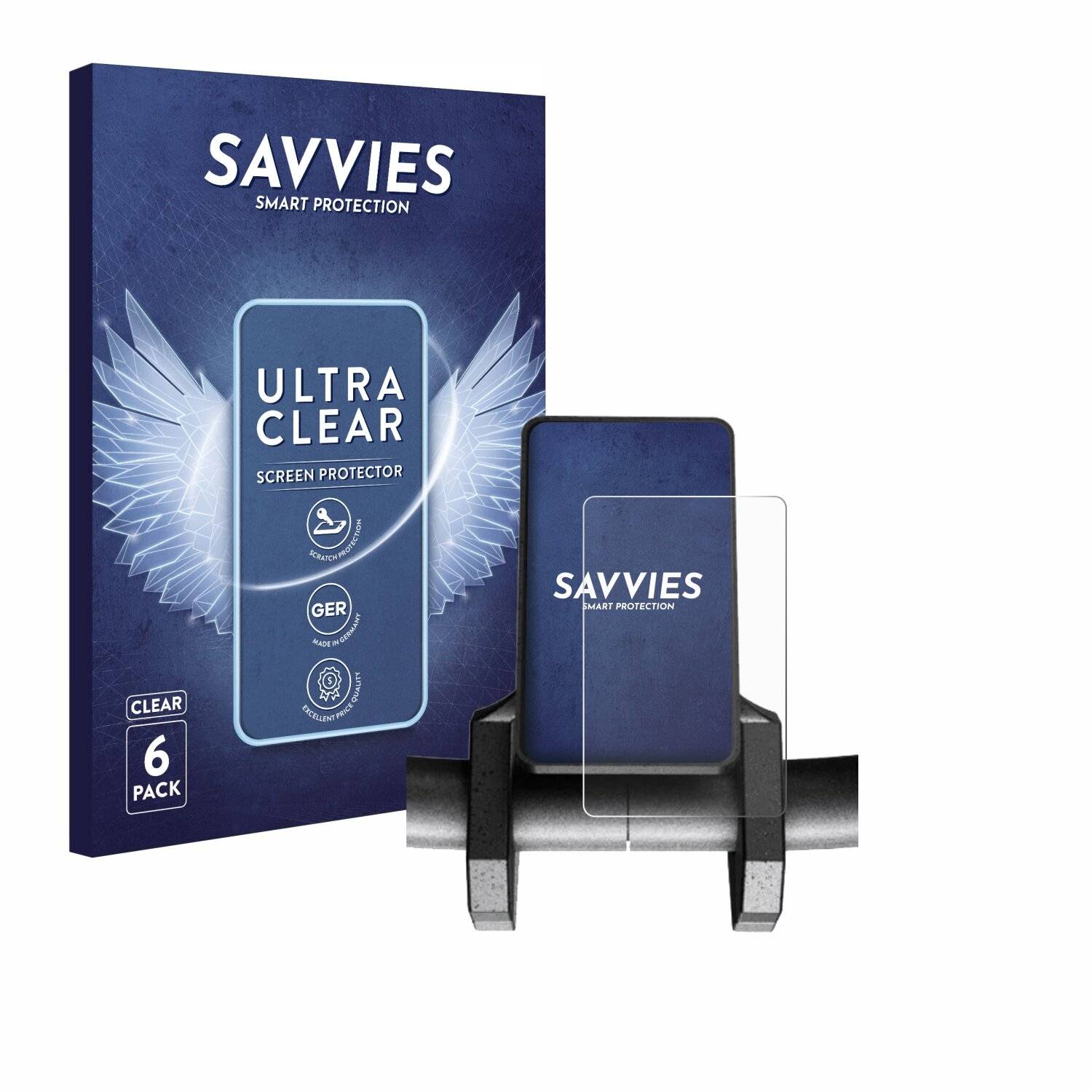 6x Savvies Displayschutz-Folie für Joyor