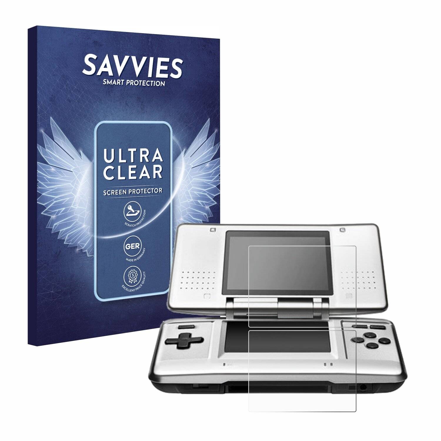 18x Savvies Displayschutz-Folie für Nintendo