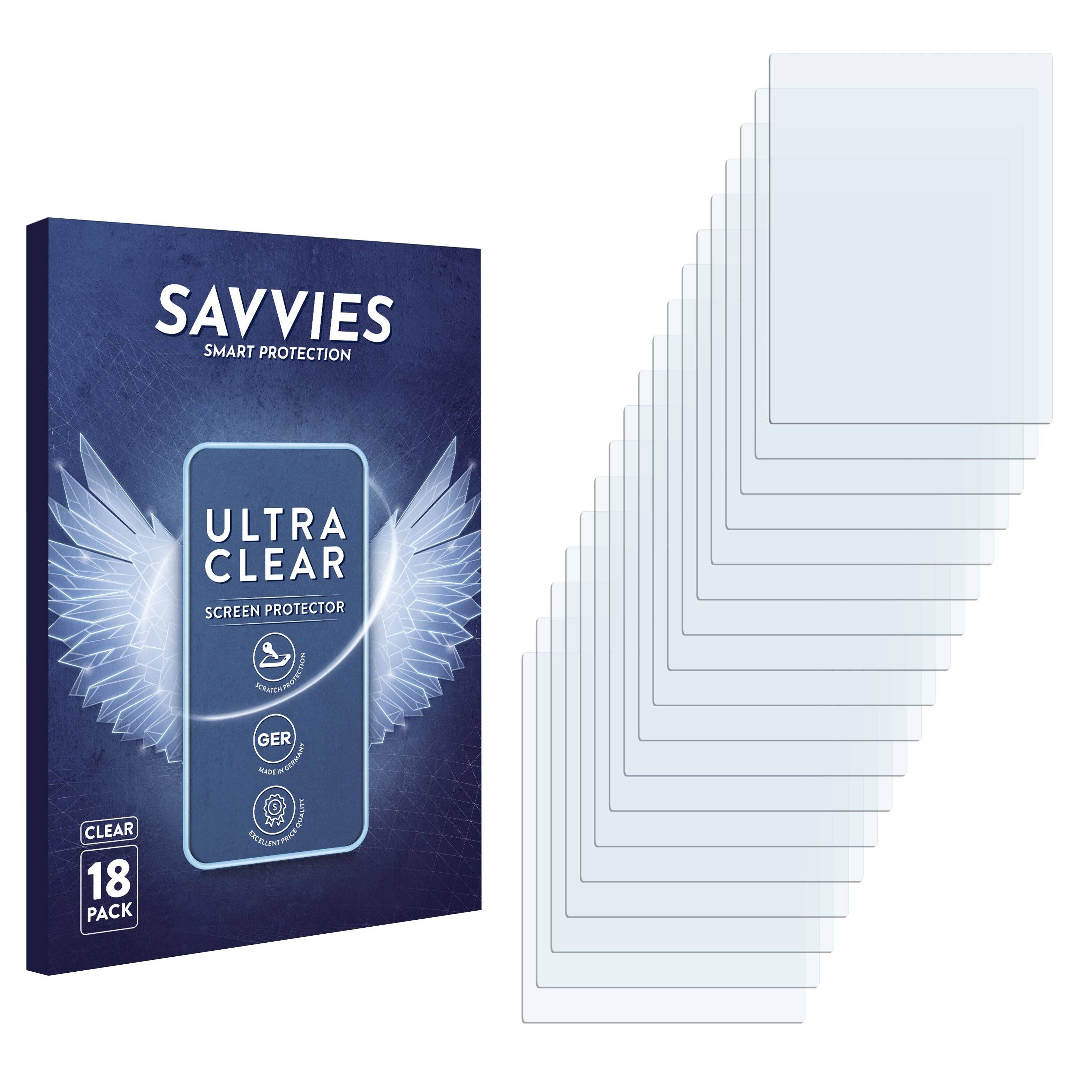 18x Savvies Displayschutz-Folie für Psion Workabout Pro