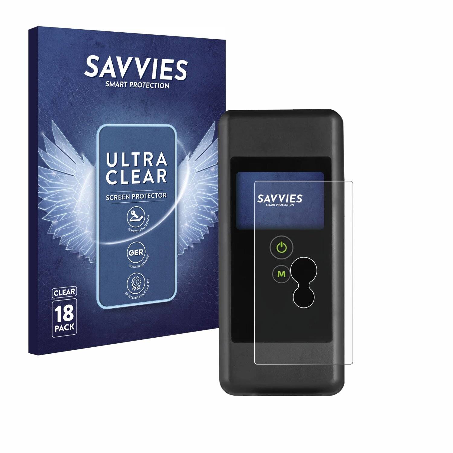 18x Savvies Displayschutz-Folie für ACE