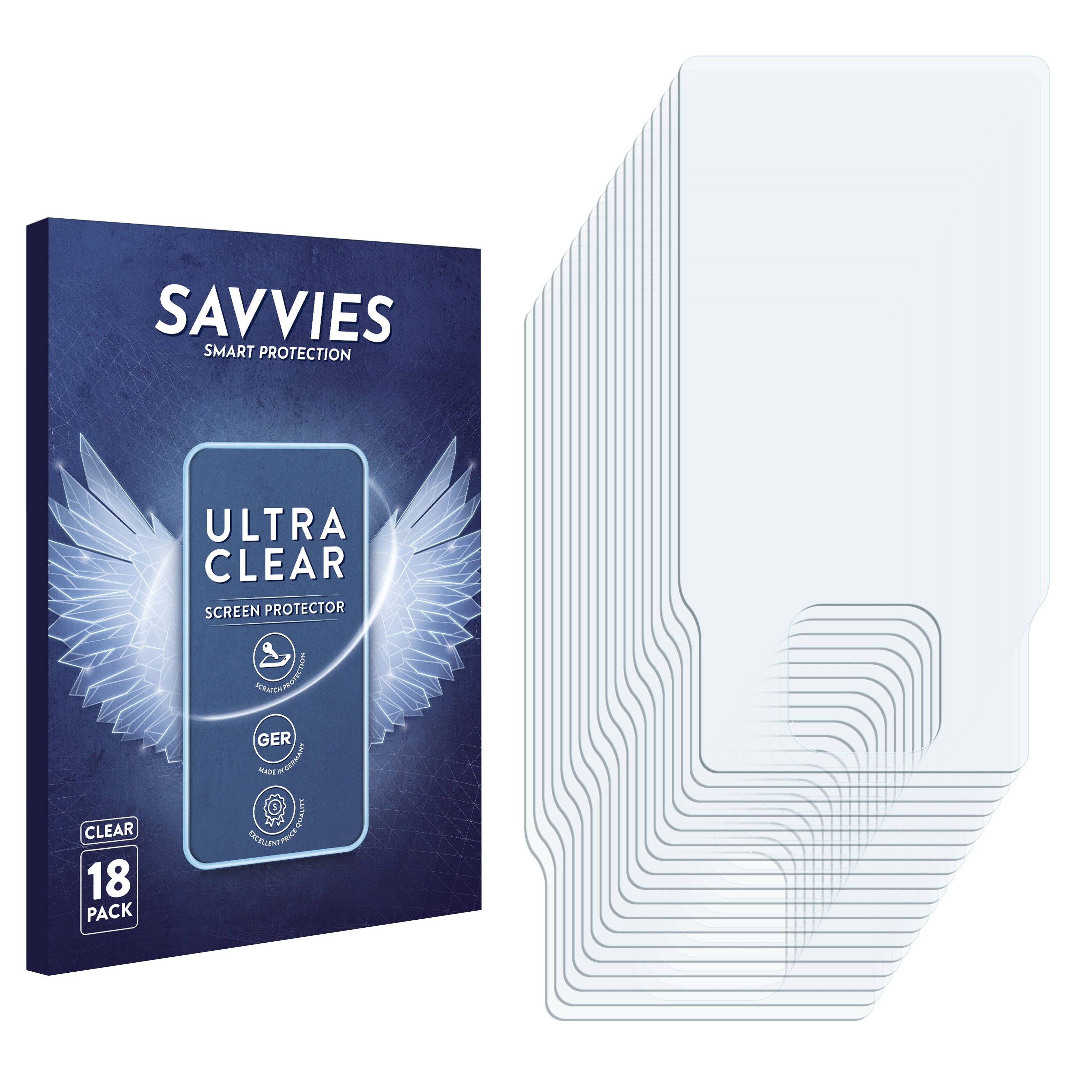 18x Savvies Displayschutz-Folie für Medtronic Intellis Therapy