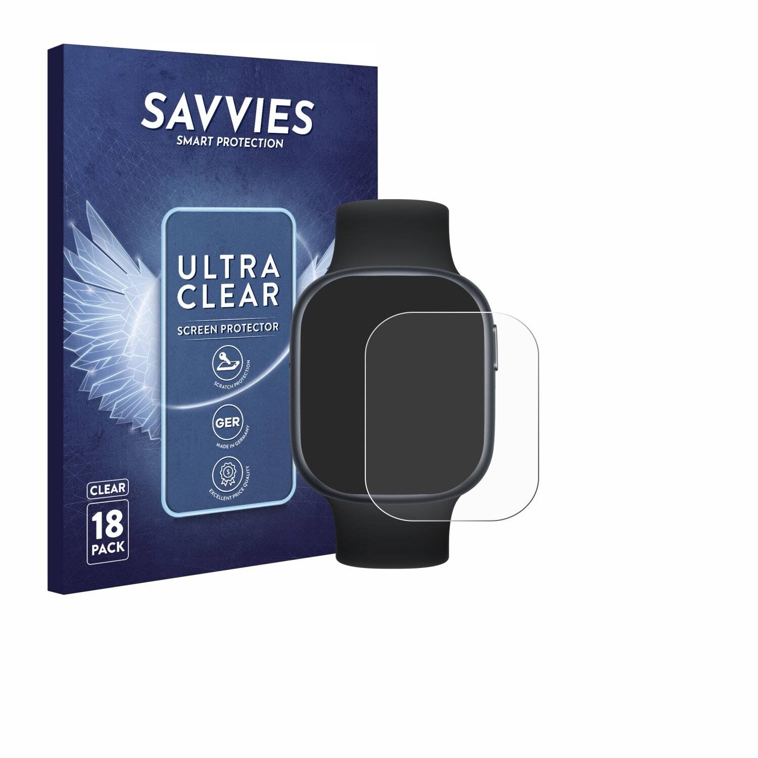 18x Savvies Displayschutz-Folie für Honor Watch